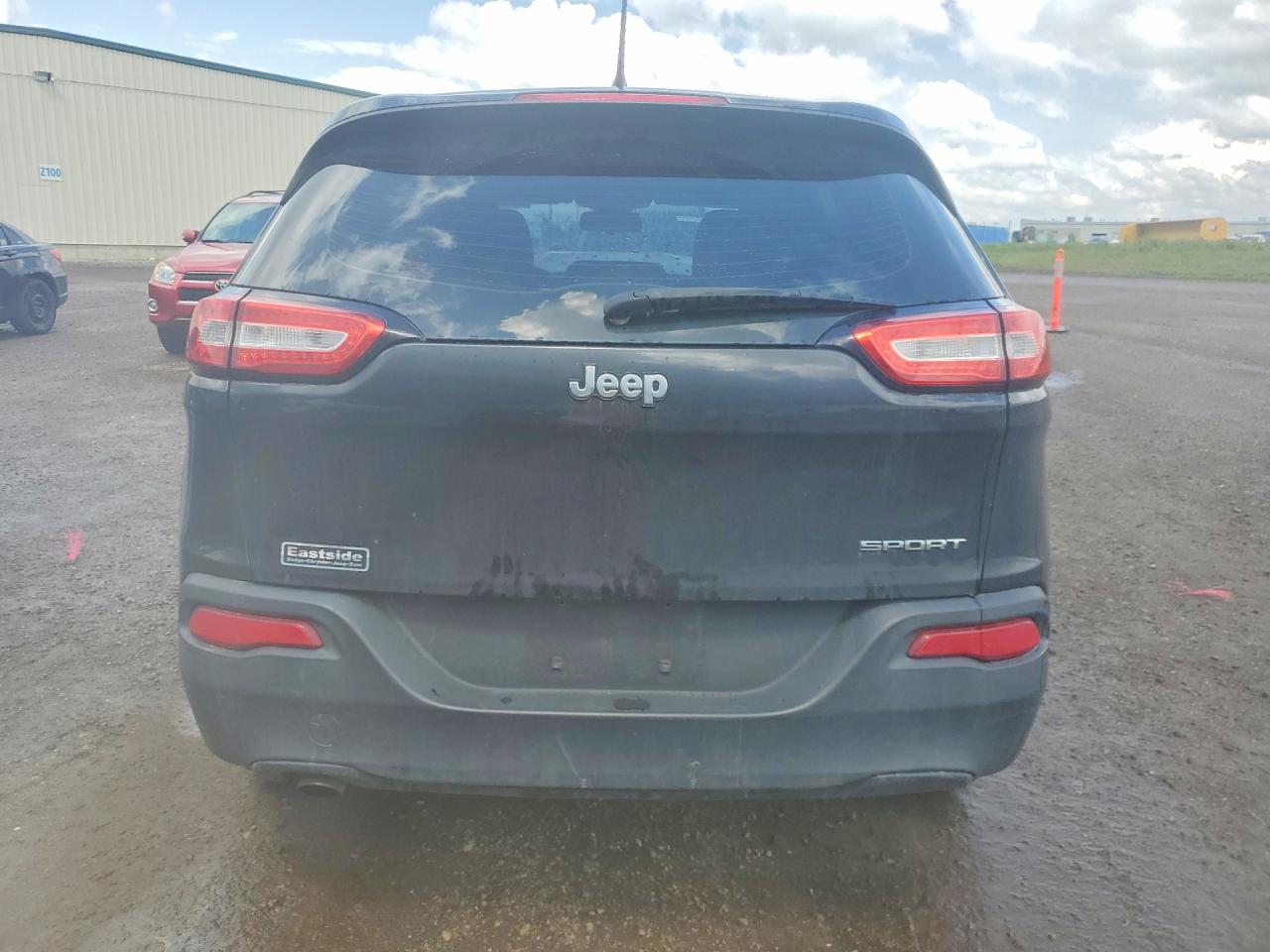 2015 Jeep Cherokee Sport Черный vin: 1C4PJLAB9FW584580