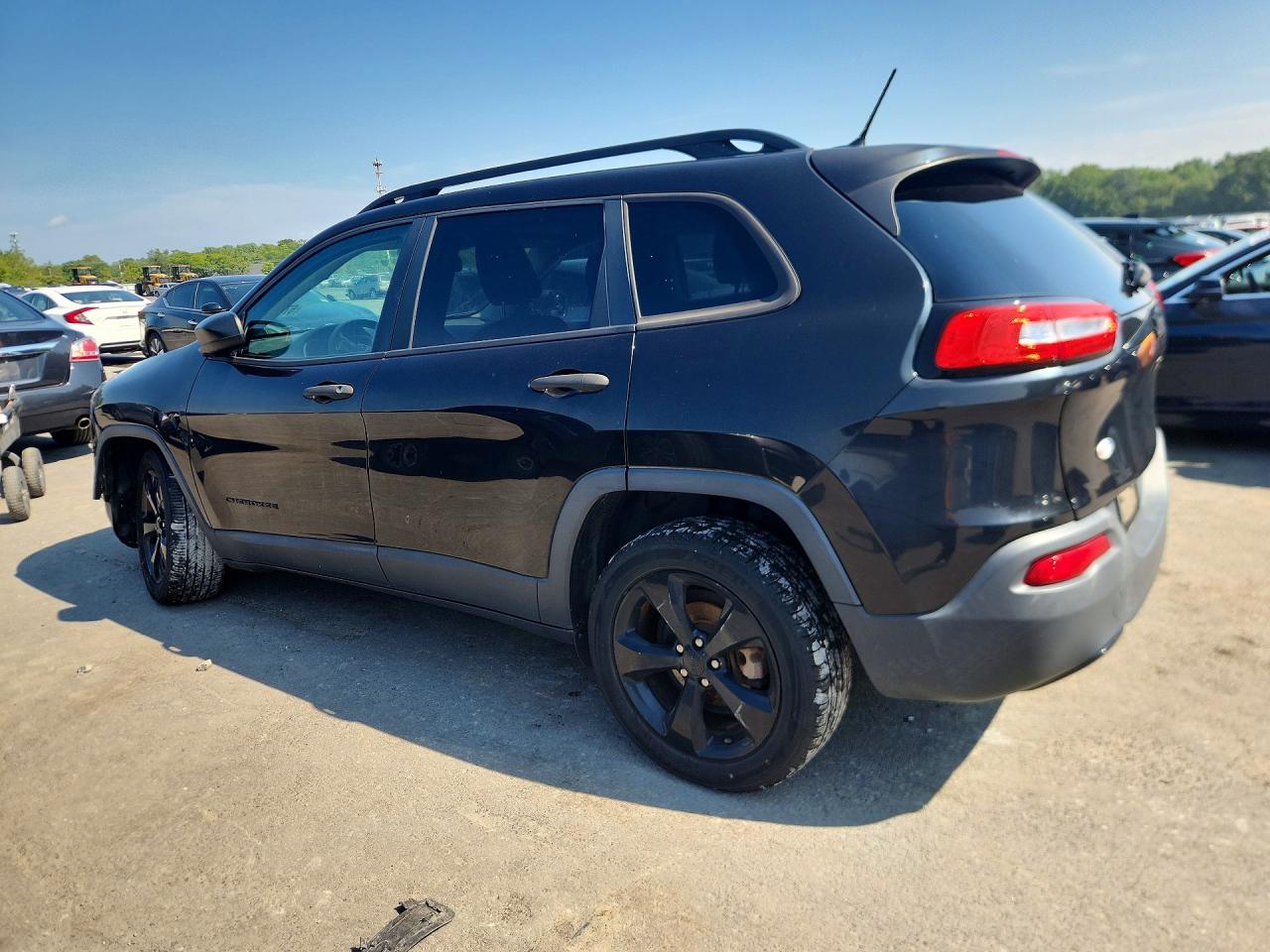 2016 Jeep Cherokee Sport Black vin: 1C4PJLAB9GW362574