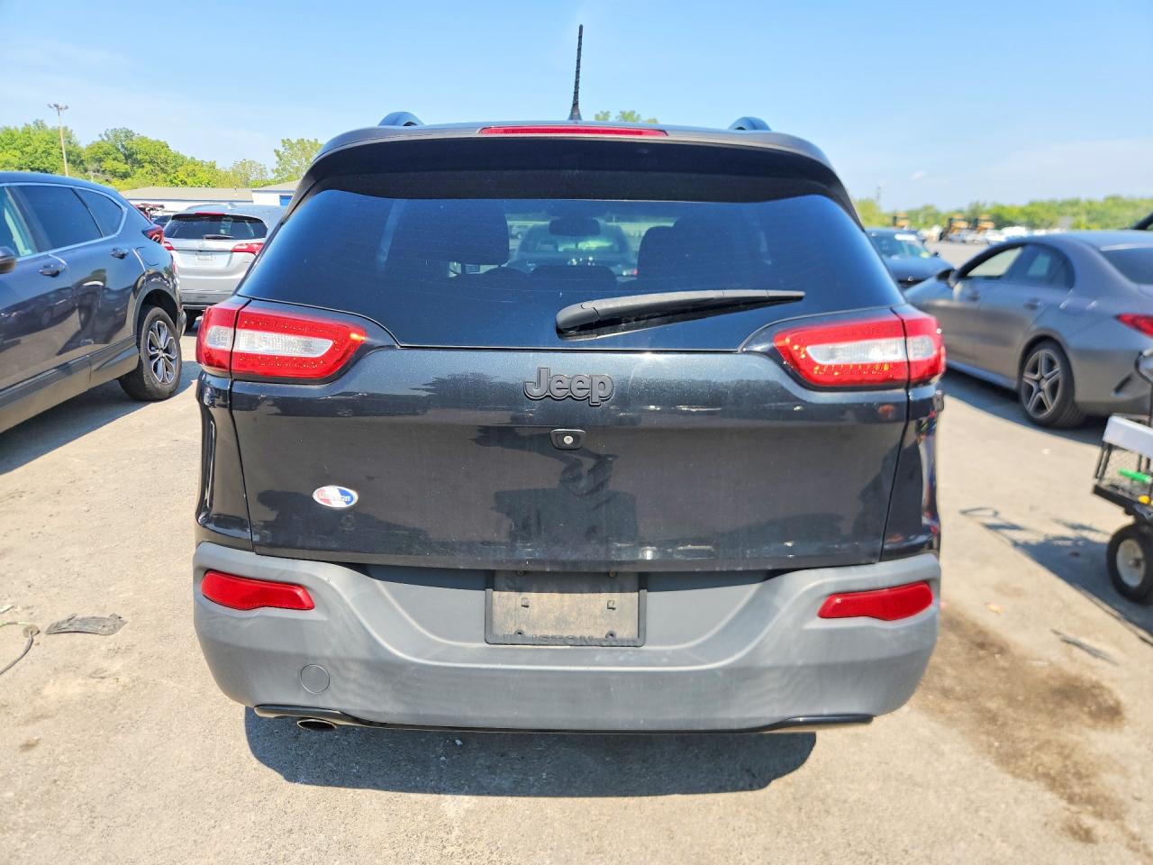 2016 Jeep Cherokee Sport Black vin: 1C4PJLAB9GW362574