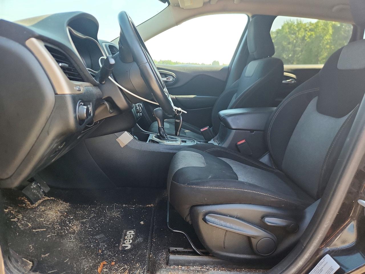 2016 Jeep Cherokee Sport Black vin: 1C4PJLAB9GW362574