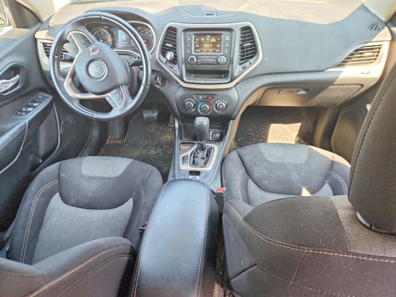 2016 Jeep Cherokee Sport Black vin: 1C4PJLAB9GW362574