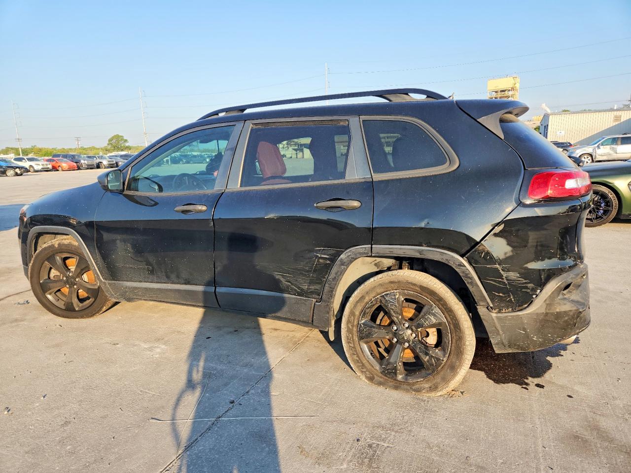 2017 Jeep Cherokee Sport Черный vin: 1C4PJLAB9HW507968