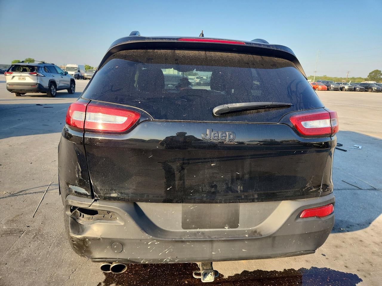 2017 Jeep Cherokee Sport Черный vin: 1C4PJLAB9HW507968
