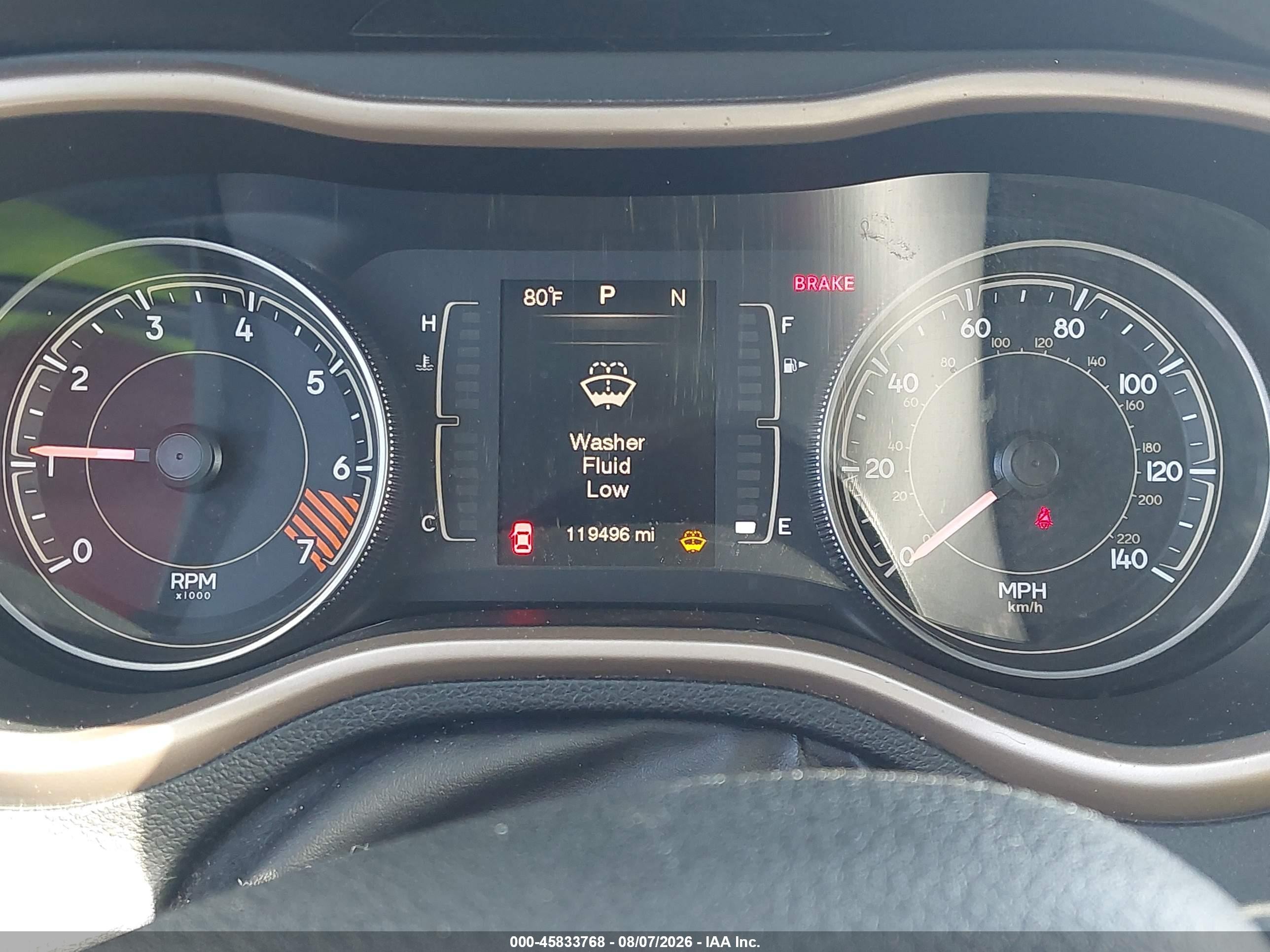 2014 Jeep Cherokee Sport White vin: 1C4PJLABXEW104593
