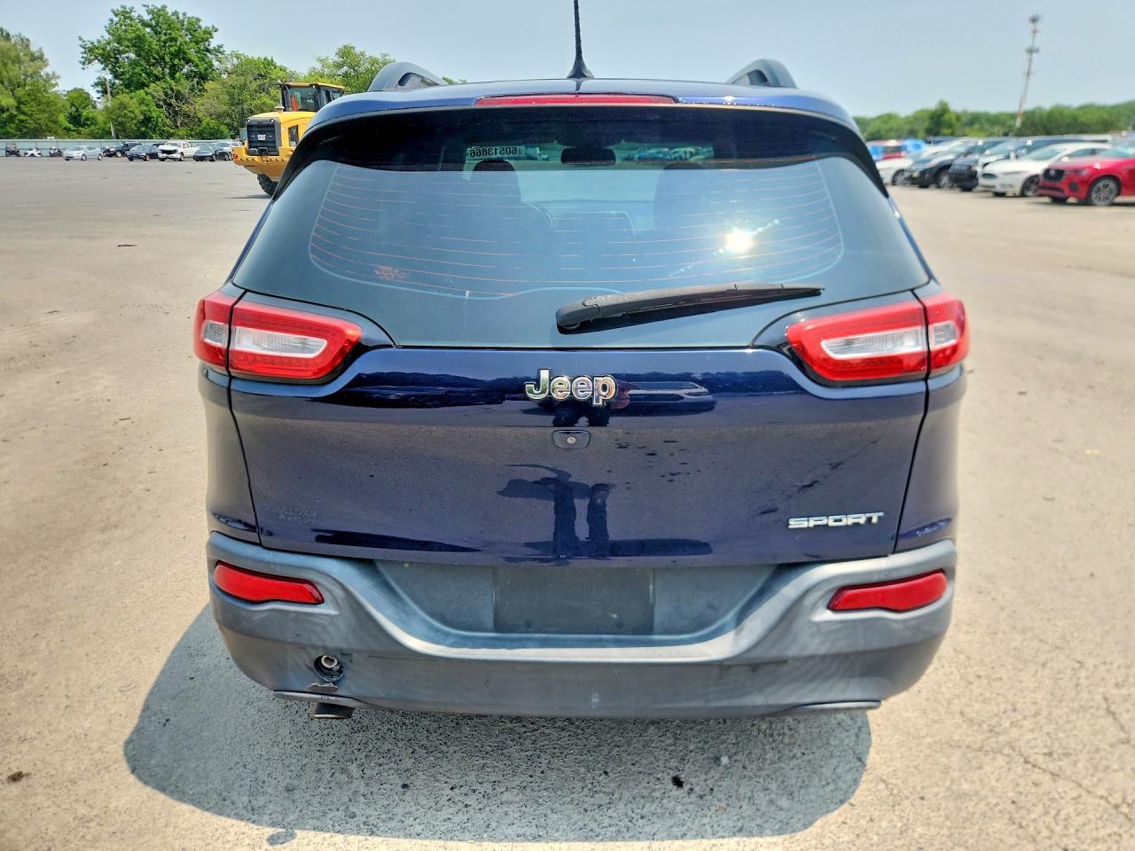 2015 Jeep Cherokee Sport Blue vin: 1C4PJLABXFW701406