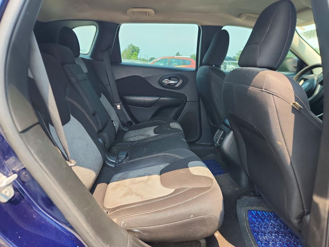 2015 Jeep Cherokee Sport Blue vin: 1C4PJLABXFW701406