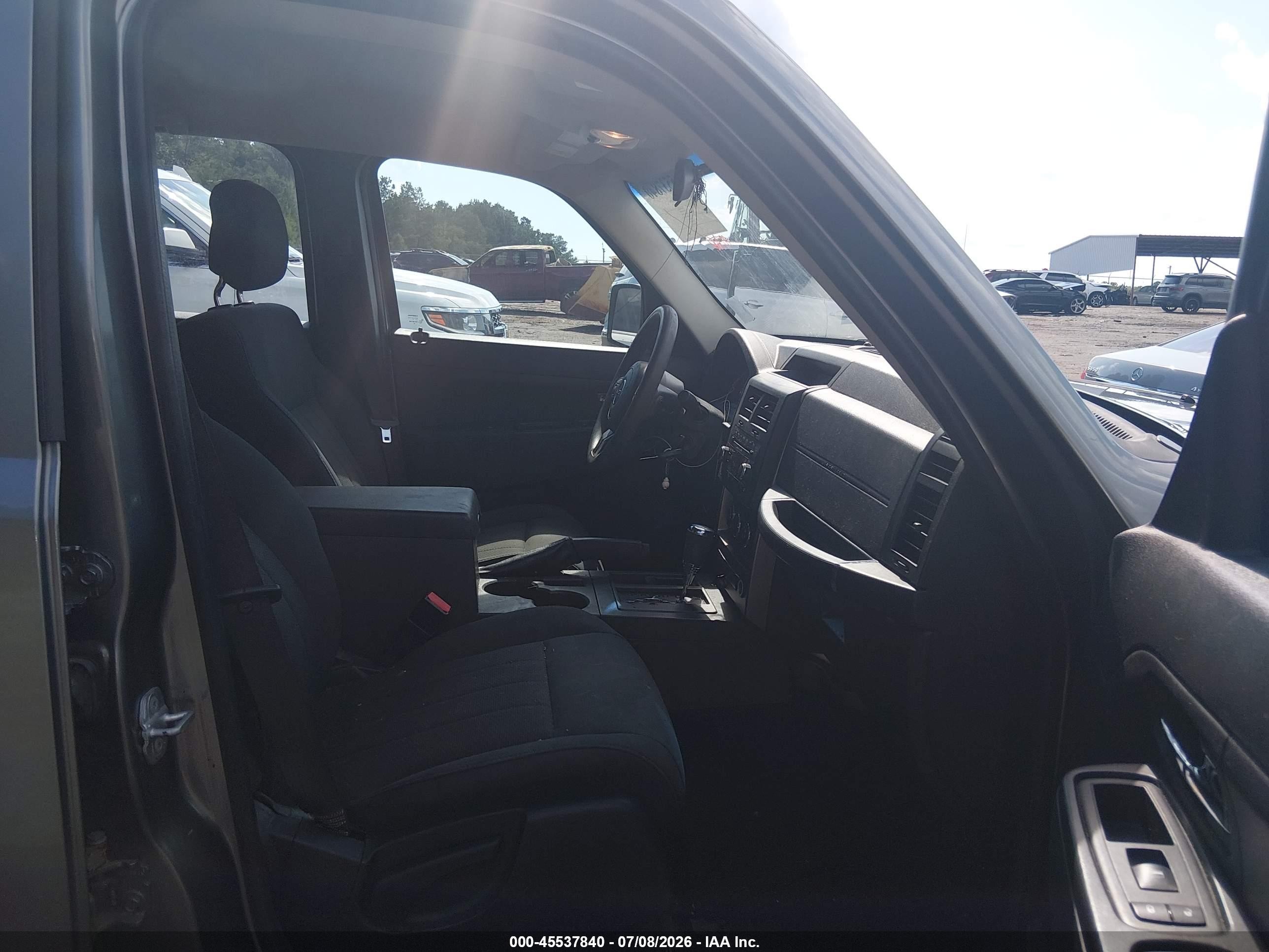 2012 Jeep Liberty Sport Gray vin: 1C4PJLAK0CW117074