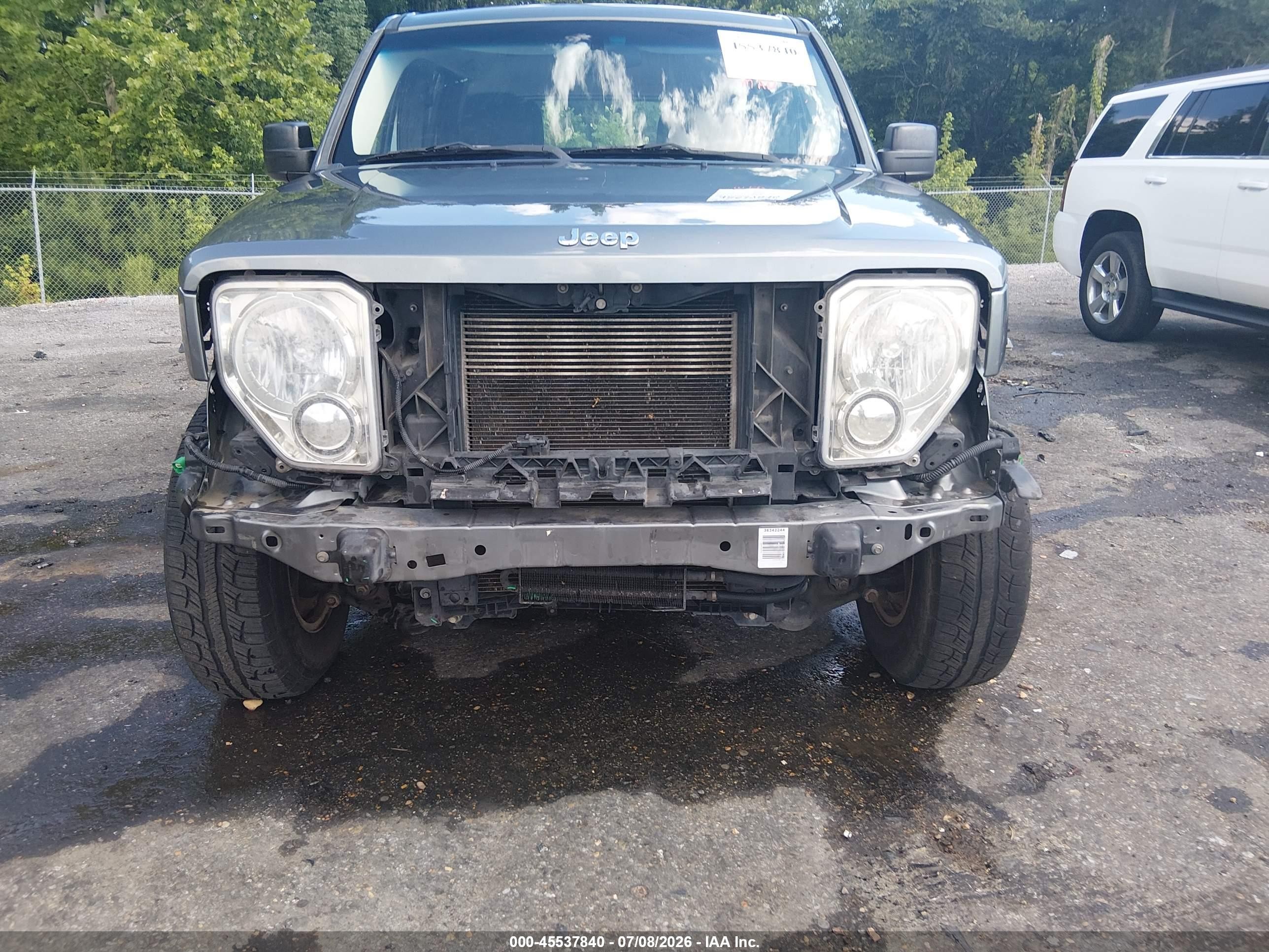 2012 Jeep Liberty Sport Gray vin: 1C4PJLAK0CW117074