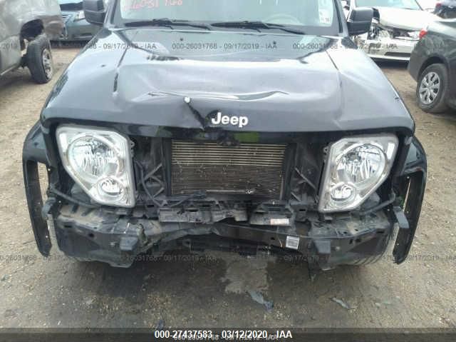 2012 Jeep Liberty Sport Black vin: 1C4PJLAK0CW147272