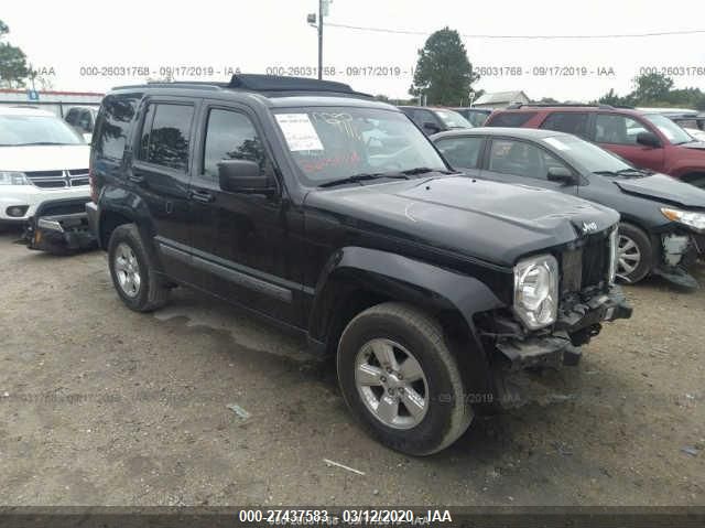2012 Jeep Liberty Sport Black vin: 1C4PJLAK0CW147272