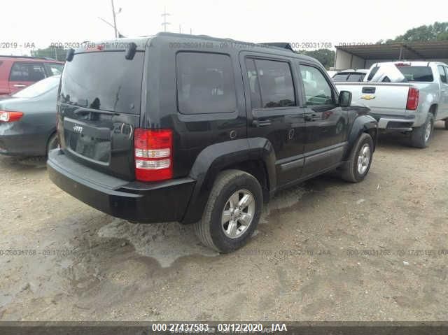 2012 Jeep Liberty Sport Black vin: 1C4PJLAK0CW147272