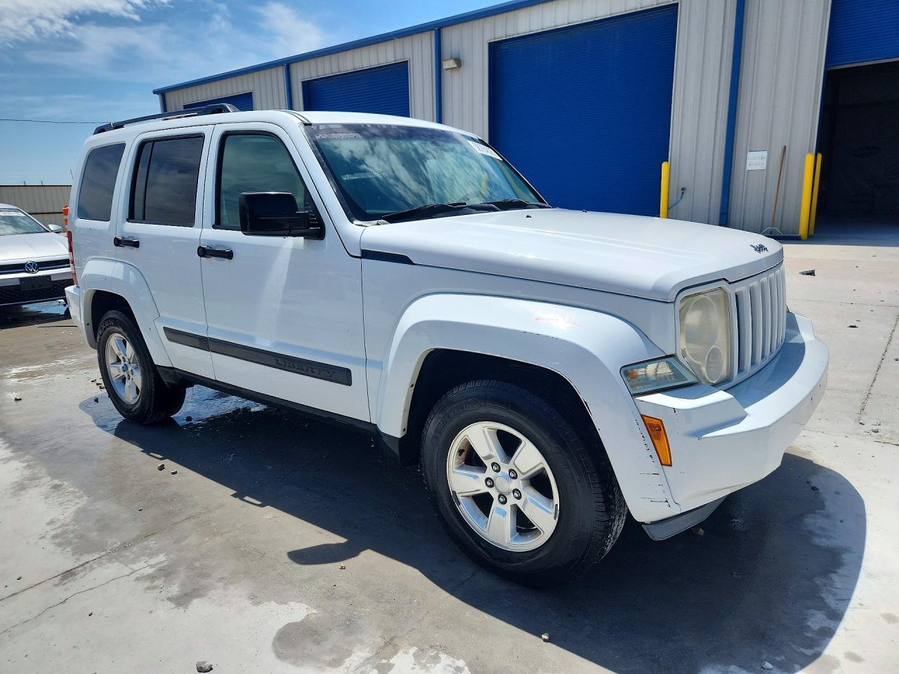 2012 Jeep Liberty Sport White vin: 1C4PJLAK1CW100607