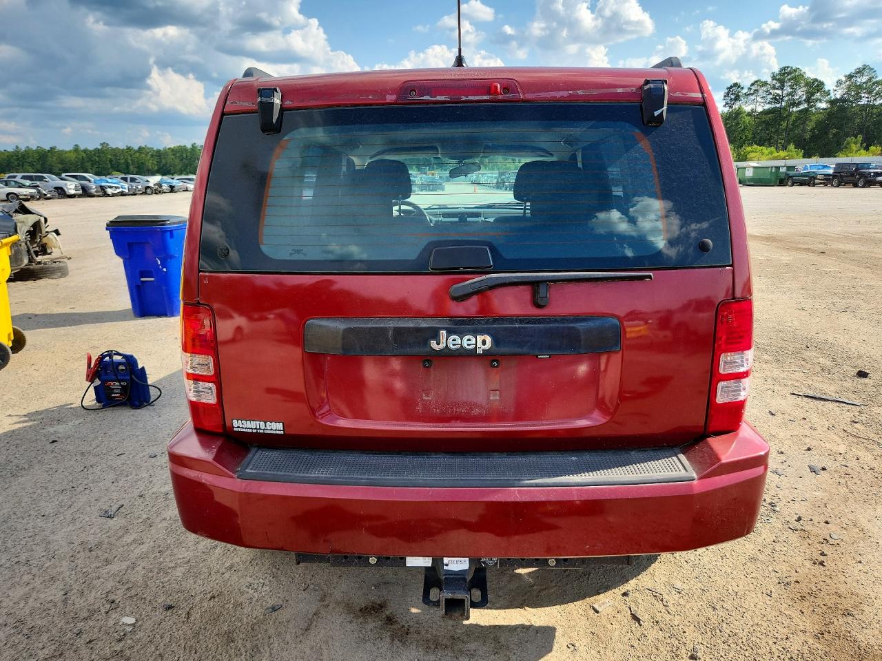 2012 Jeep Liberty Sport Red vin: 1C4PJLAK1CW201789