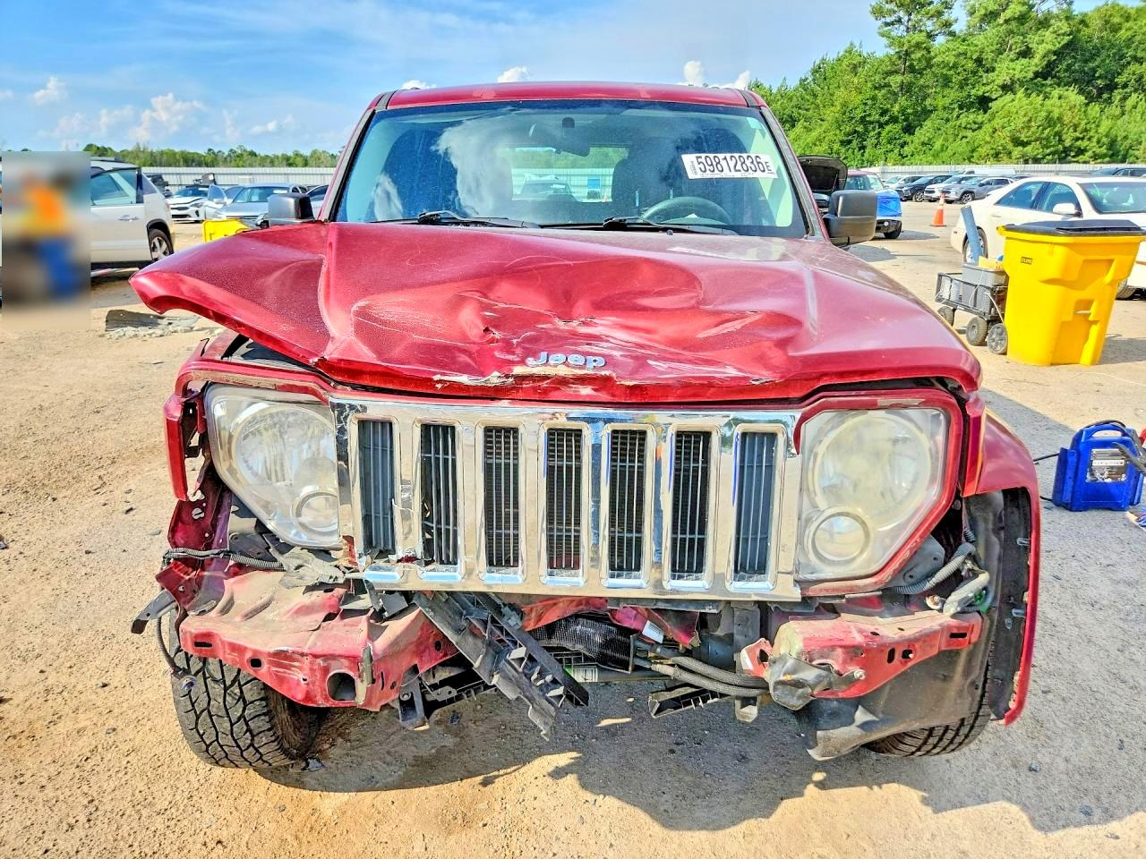2012 Jeep Liberty Sport Red vin: 1C4PJLAK1CW201789