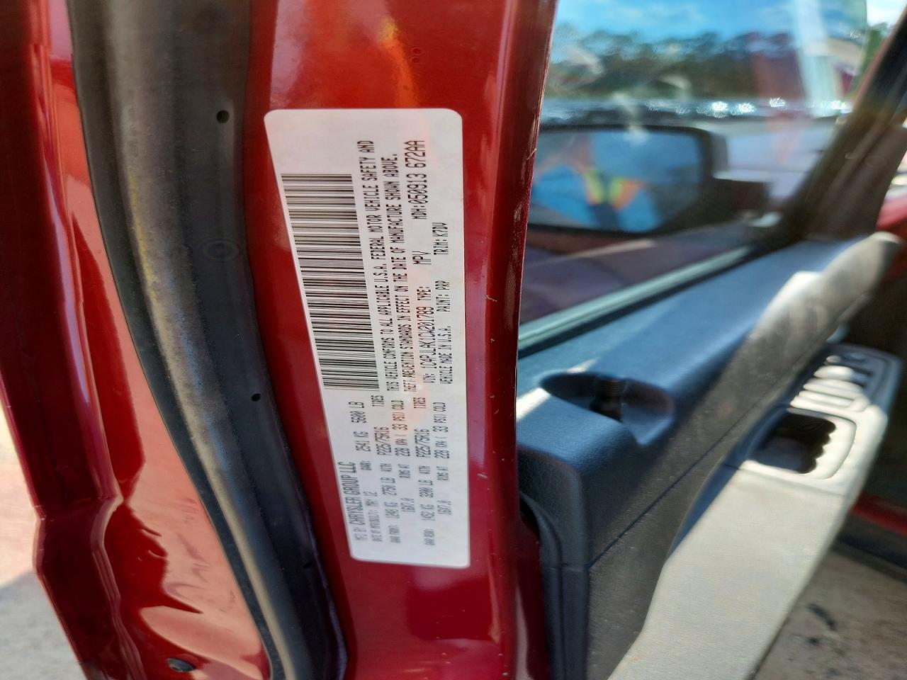 2012 Jeep Liberty Sport Red vin: 1C4PJLAK1CW201789