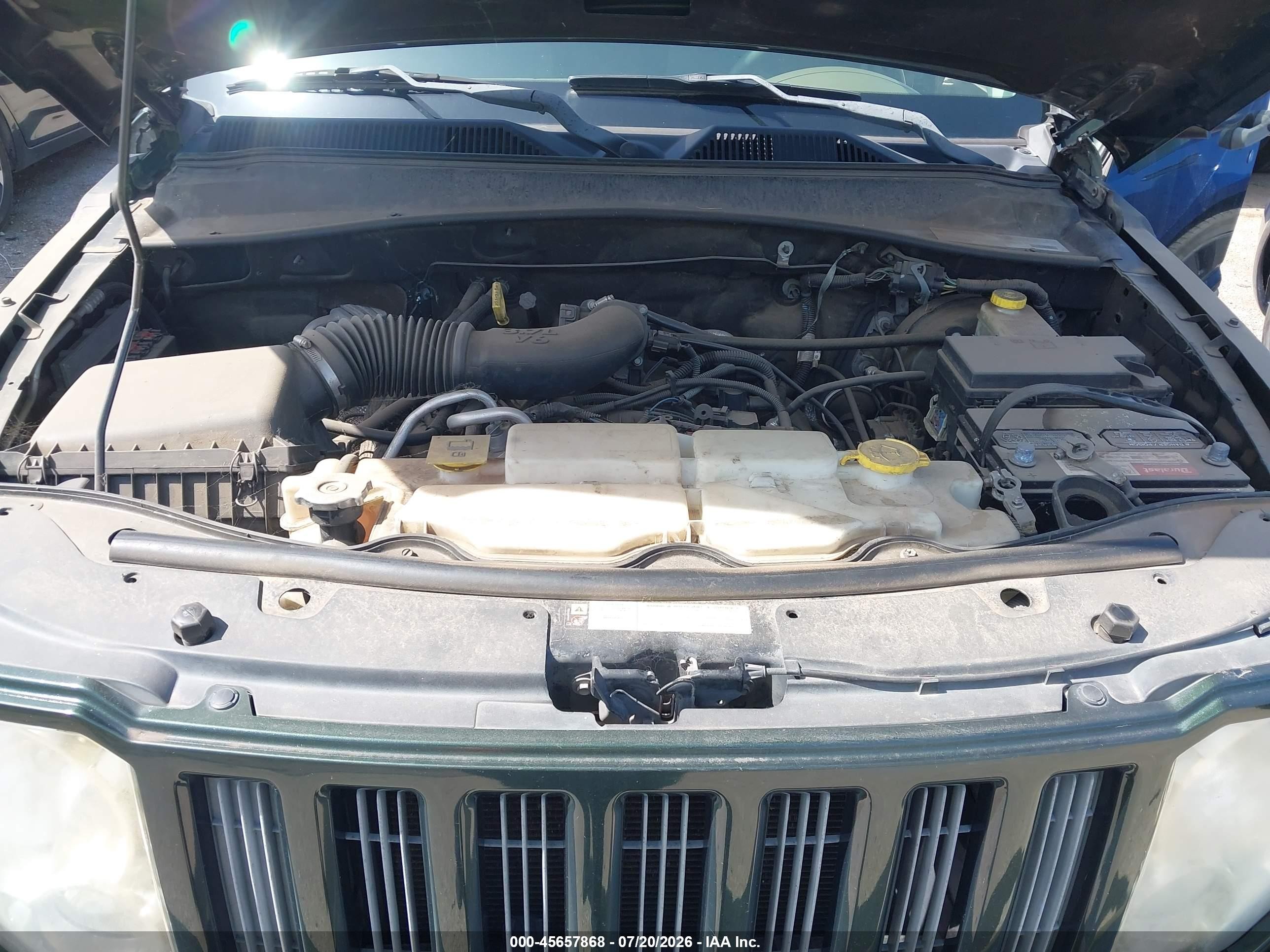 2012 Jeep Liberty Sport Green vin: 1C4PJLAK3CW100608