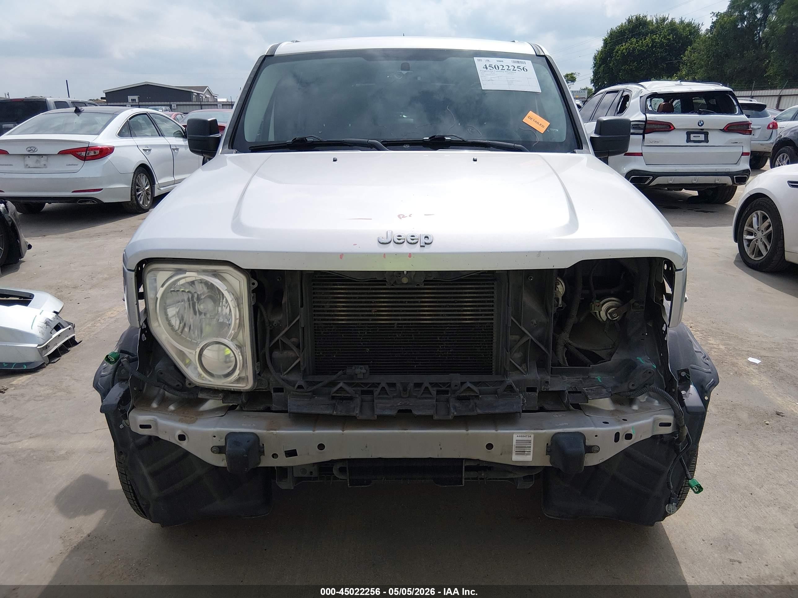 2012 Jeep Liberty Sport Серый vin: 1C4PJLAK5CW151706