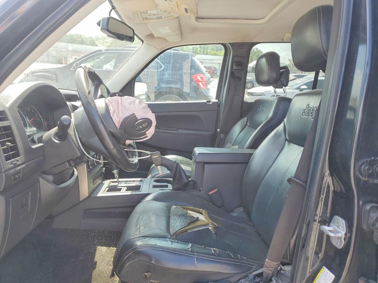 2012 Jeep Liberty Sport Черный vin: 1C4PJLAK5CW200970