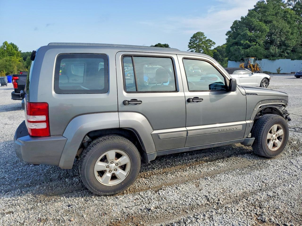 2012 Jeep Liberty Sport Gray vin: 1C4PJLAK6CW148572