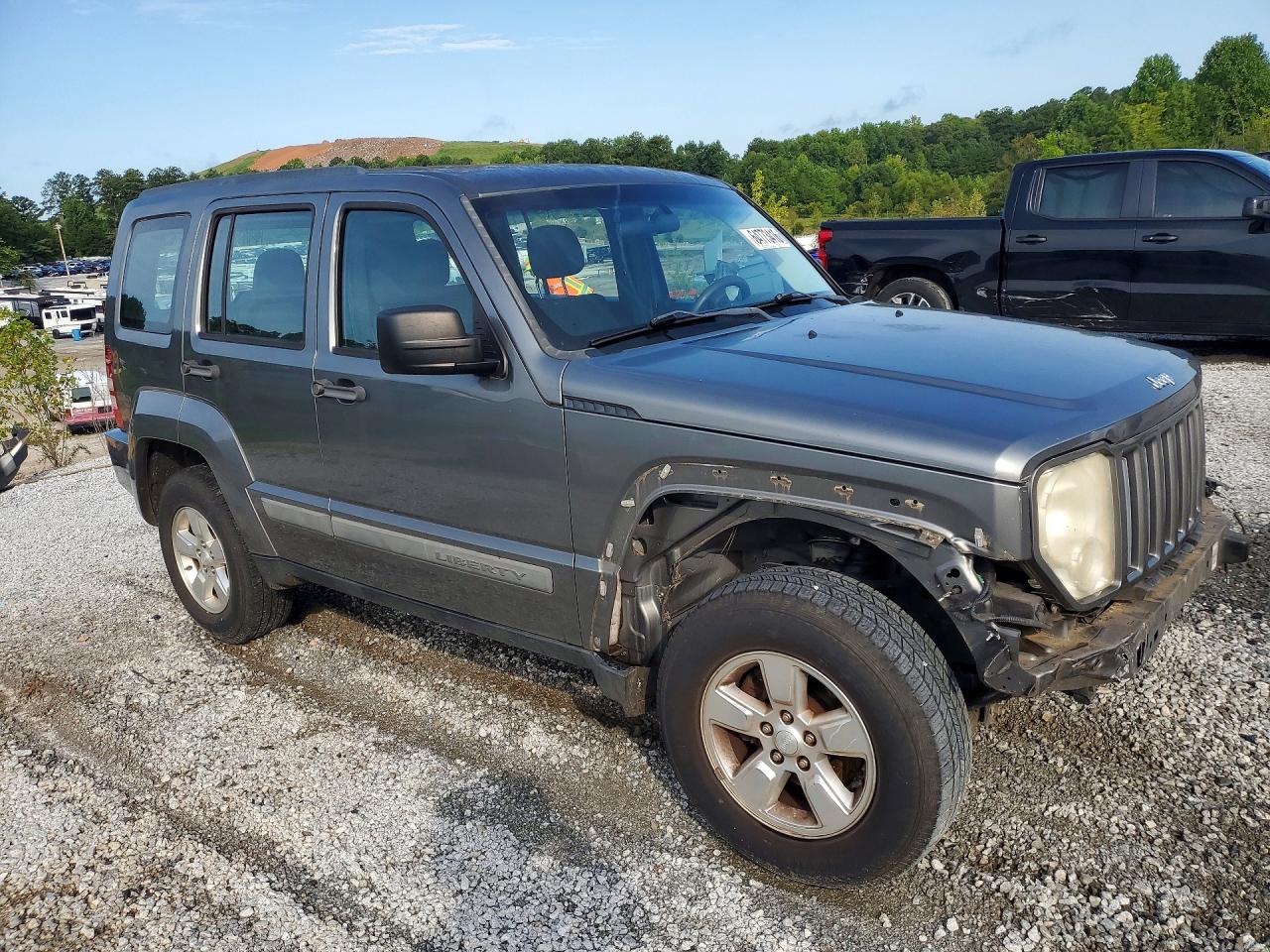 2012 Jeep Liberty Sport Gray vin: 1C4PJLAK6CW148572