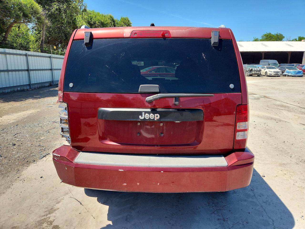 2012 Jeep Liberty Sport Maroon vin: 1C4PJLAK7CW110879
