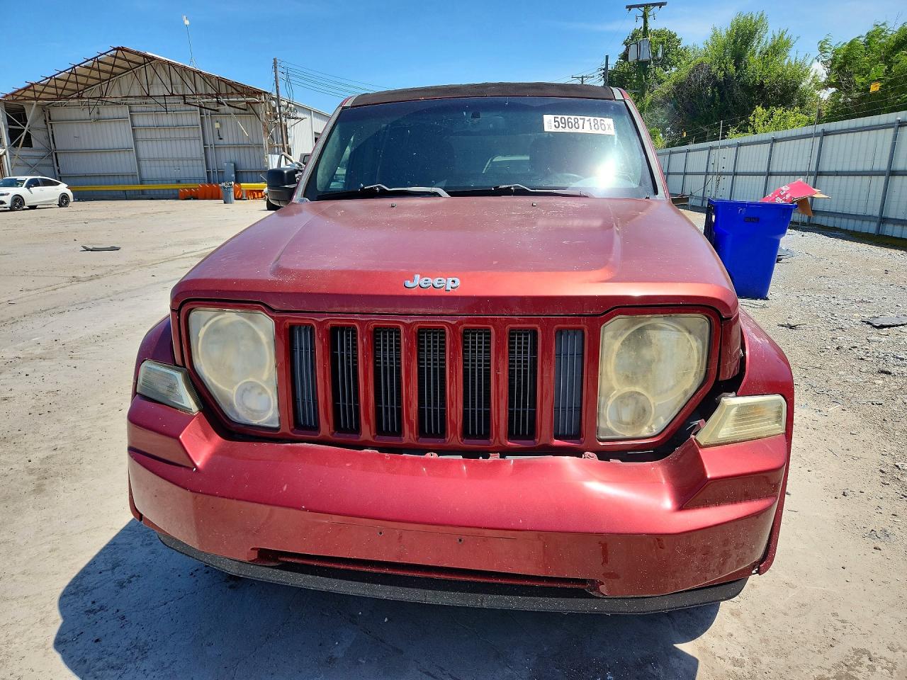 2012 Jeep Liberty Sport Maroon vin: 1C4PJLAK7CW110879