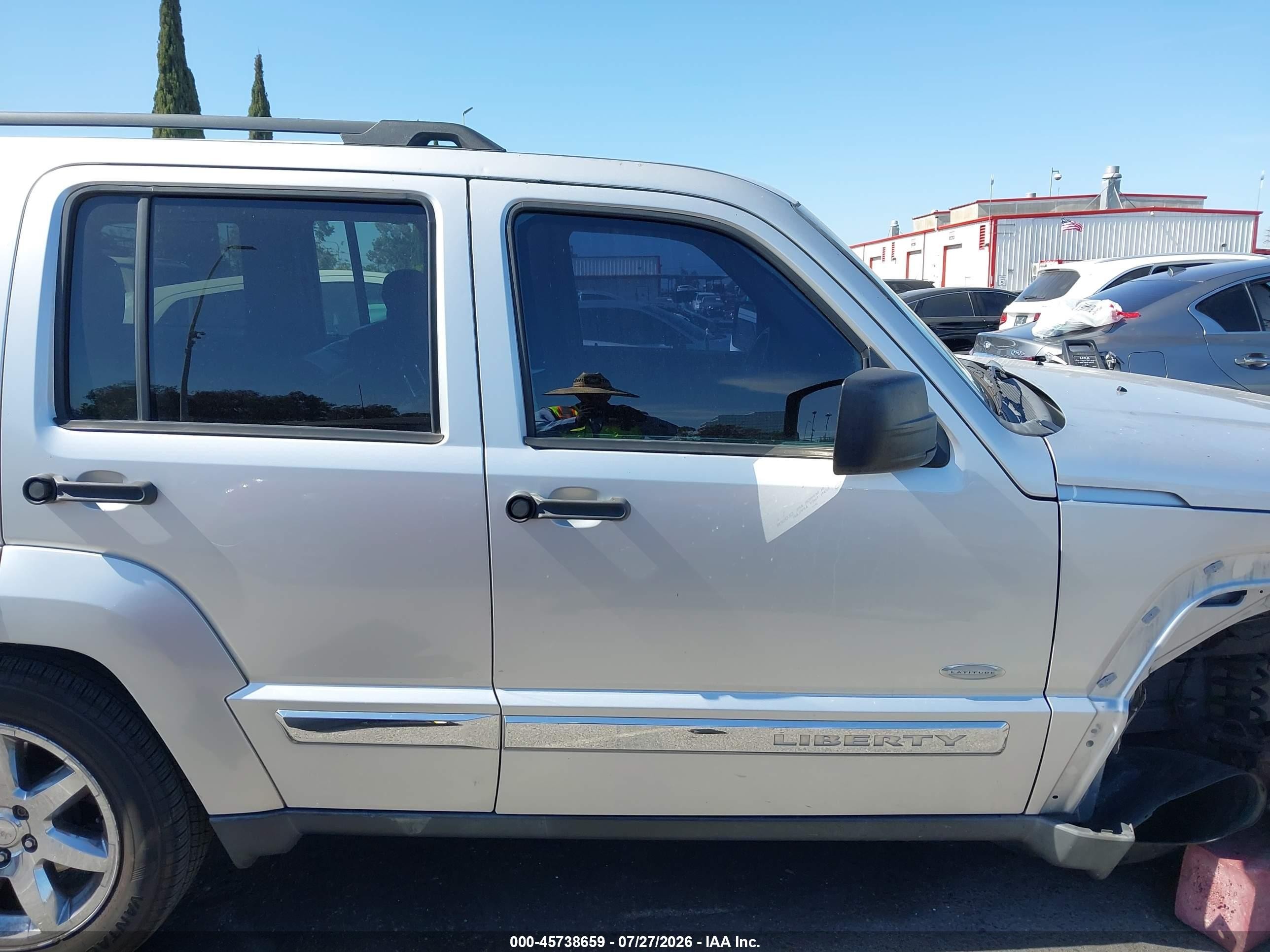 2012 Jeep Liberty Sport Silver vin: 1C4PJLAK7CW189034
