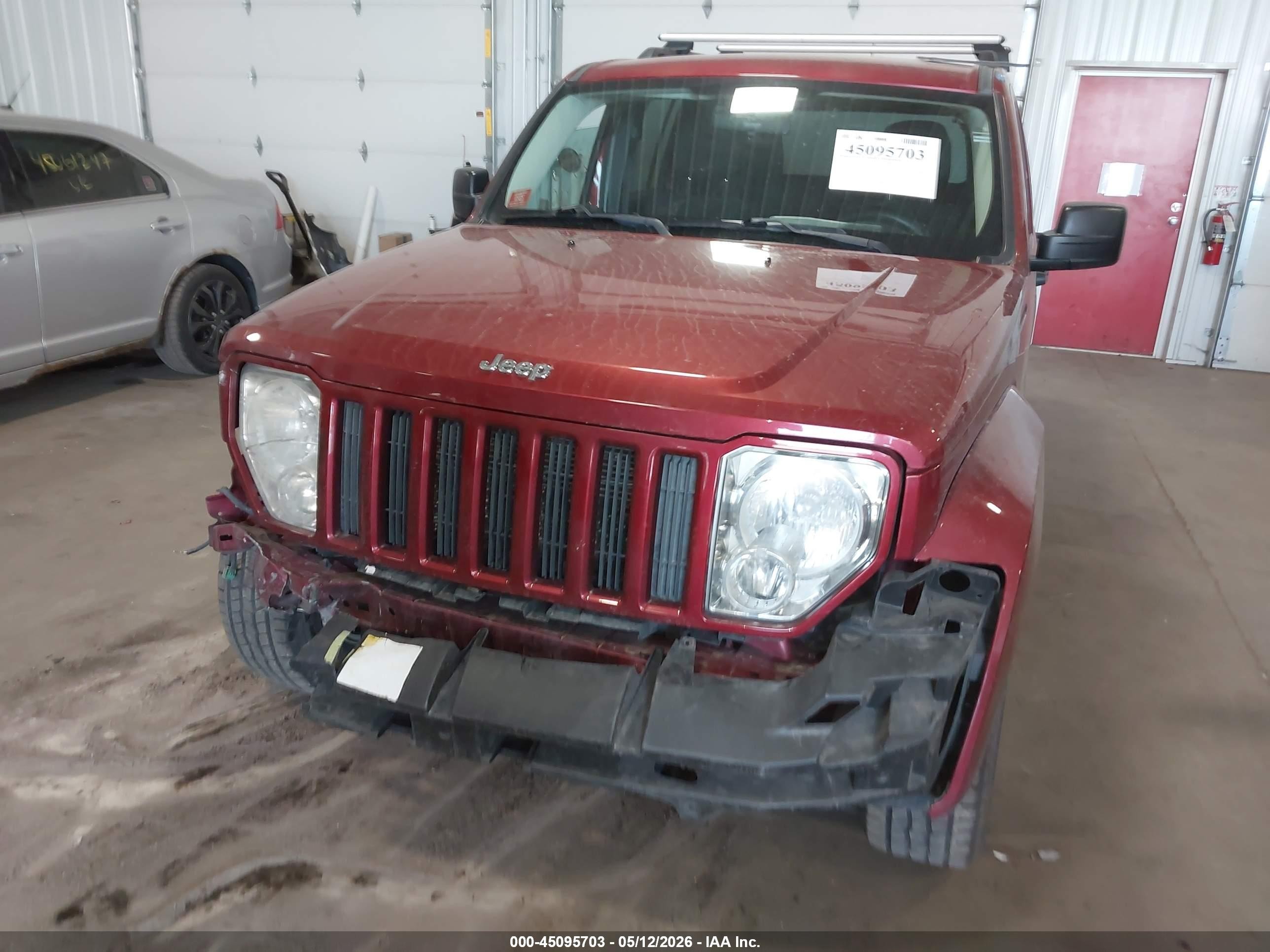 2012 Jeep Liberty Sport Красный vin: 1C4PJLAK8CW104041