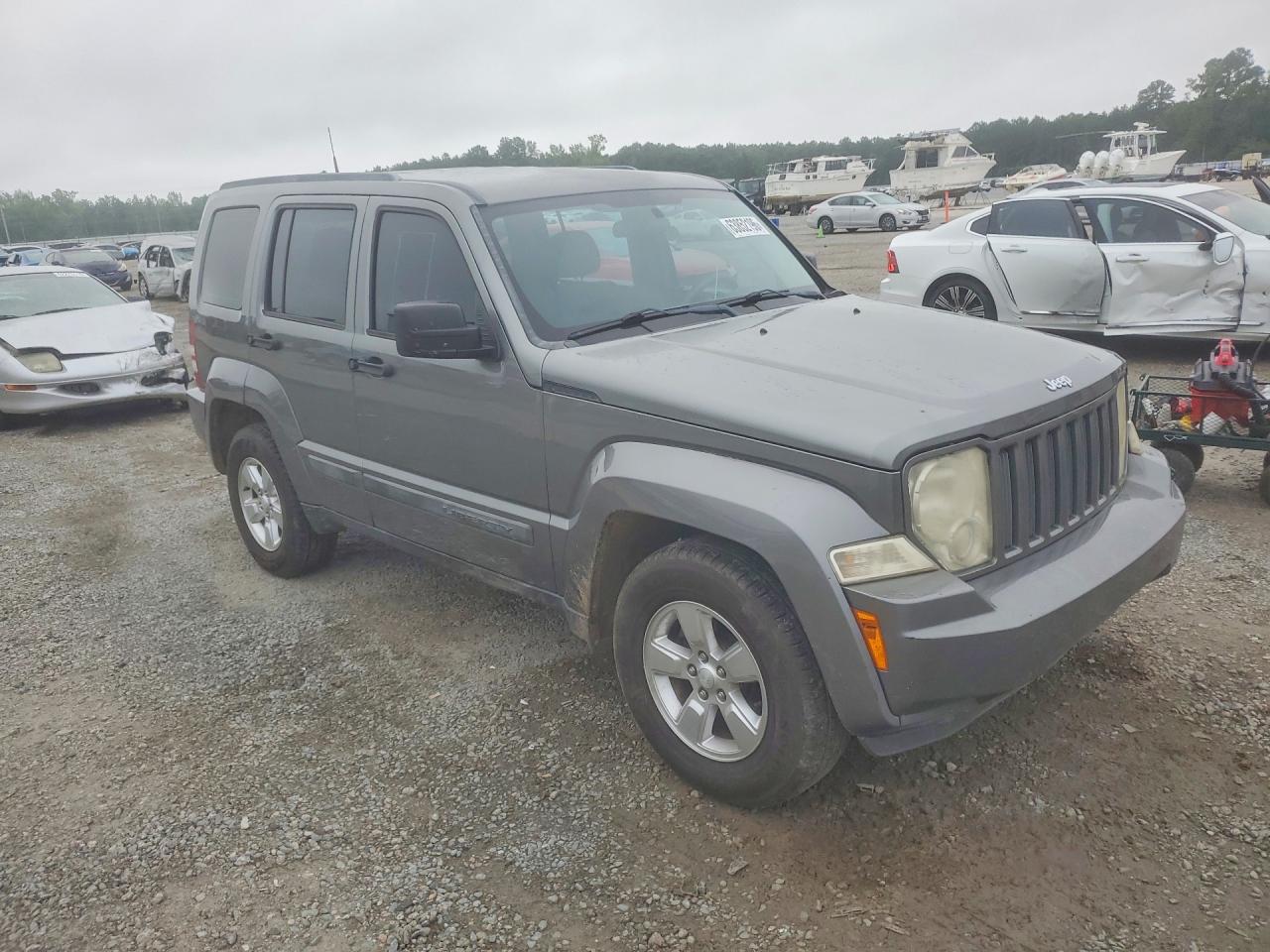 2012 Jeep Liberty Sport Серый vin: 1C4PJLAK8CW160464
