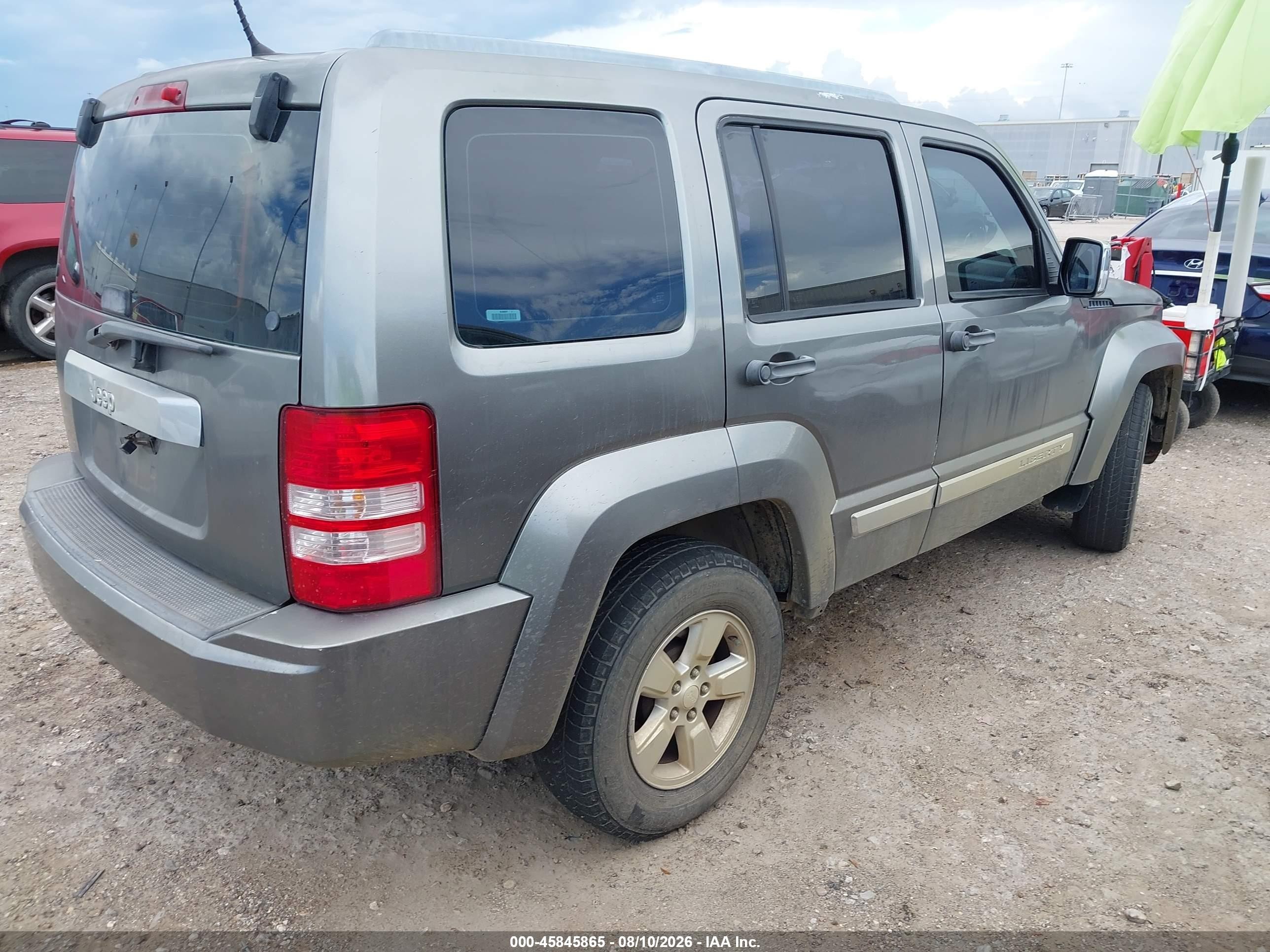 2012 Jeep Liberty Sport Серый vin: 1C4PJLAK9CW165902
