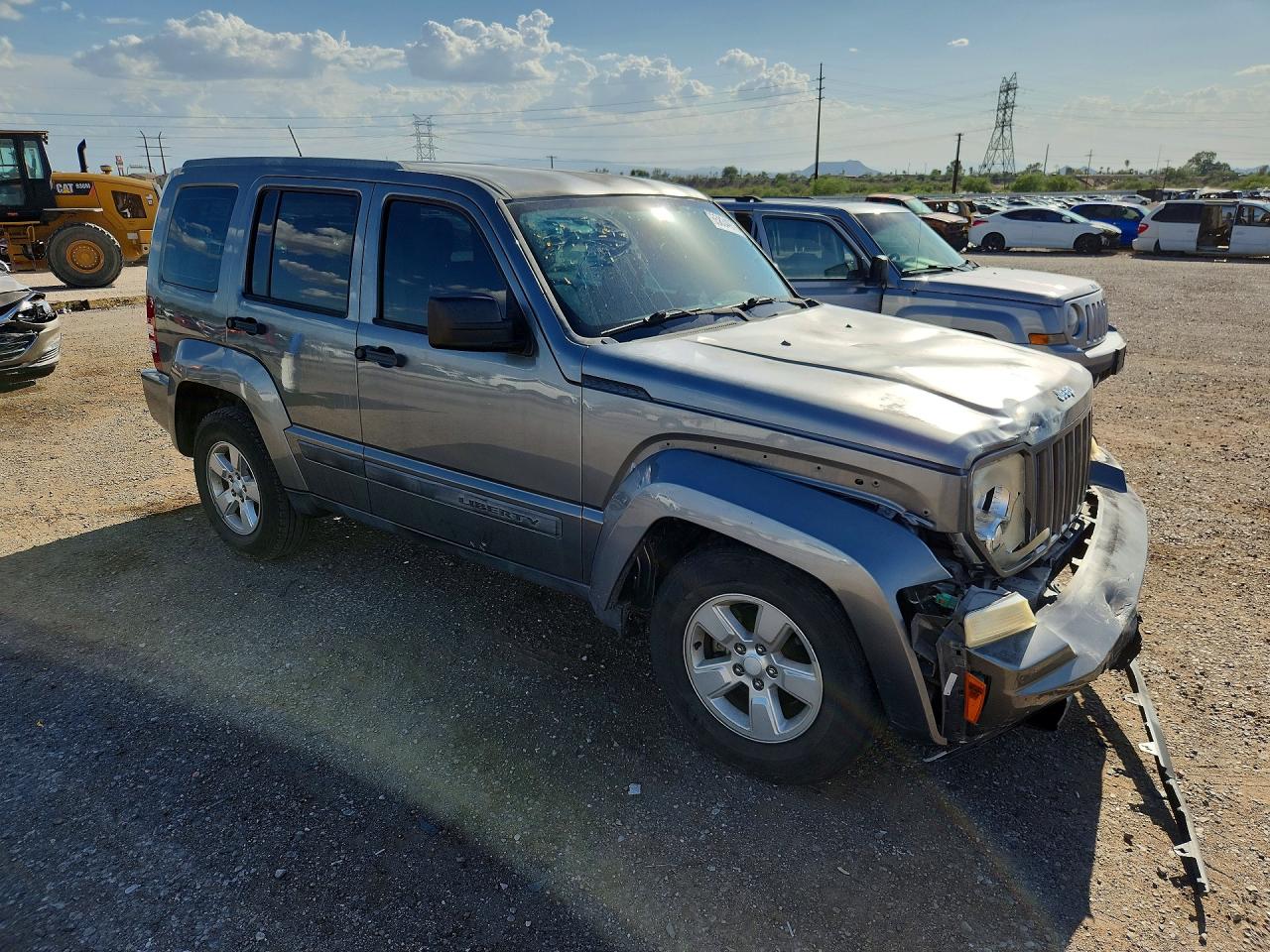 2012 Jeep Liberty Sport Charcoal vin: 1C4PJLAK9CW178987
