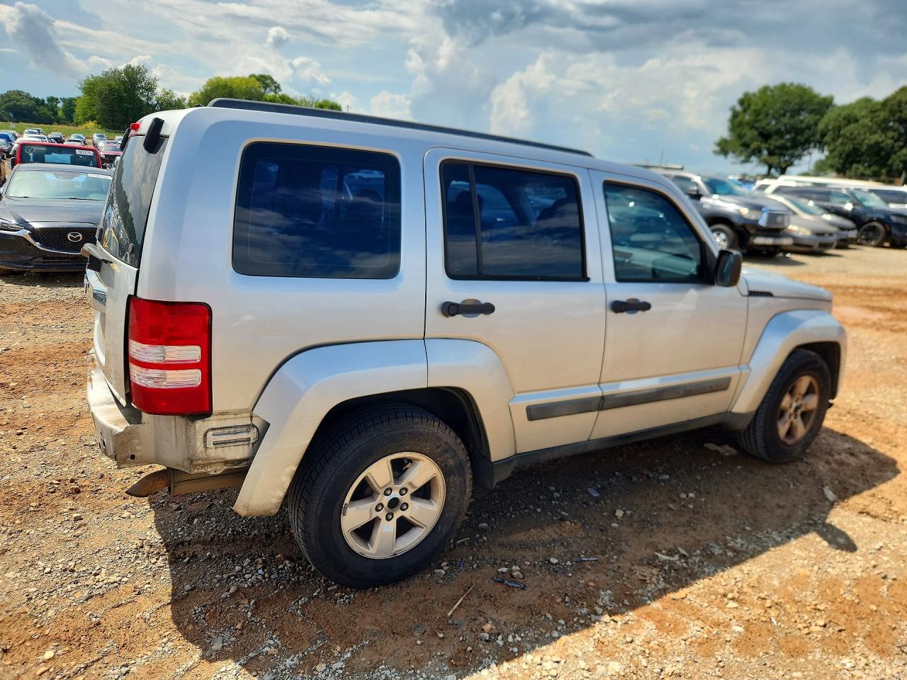 2012 Jeep Liberty Sport Gray vin: 1C4PJLAK9CW201121