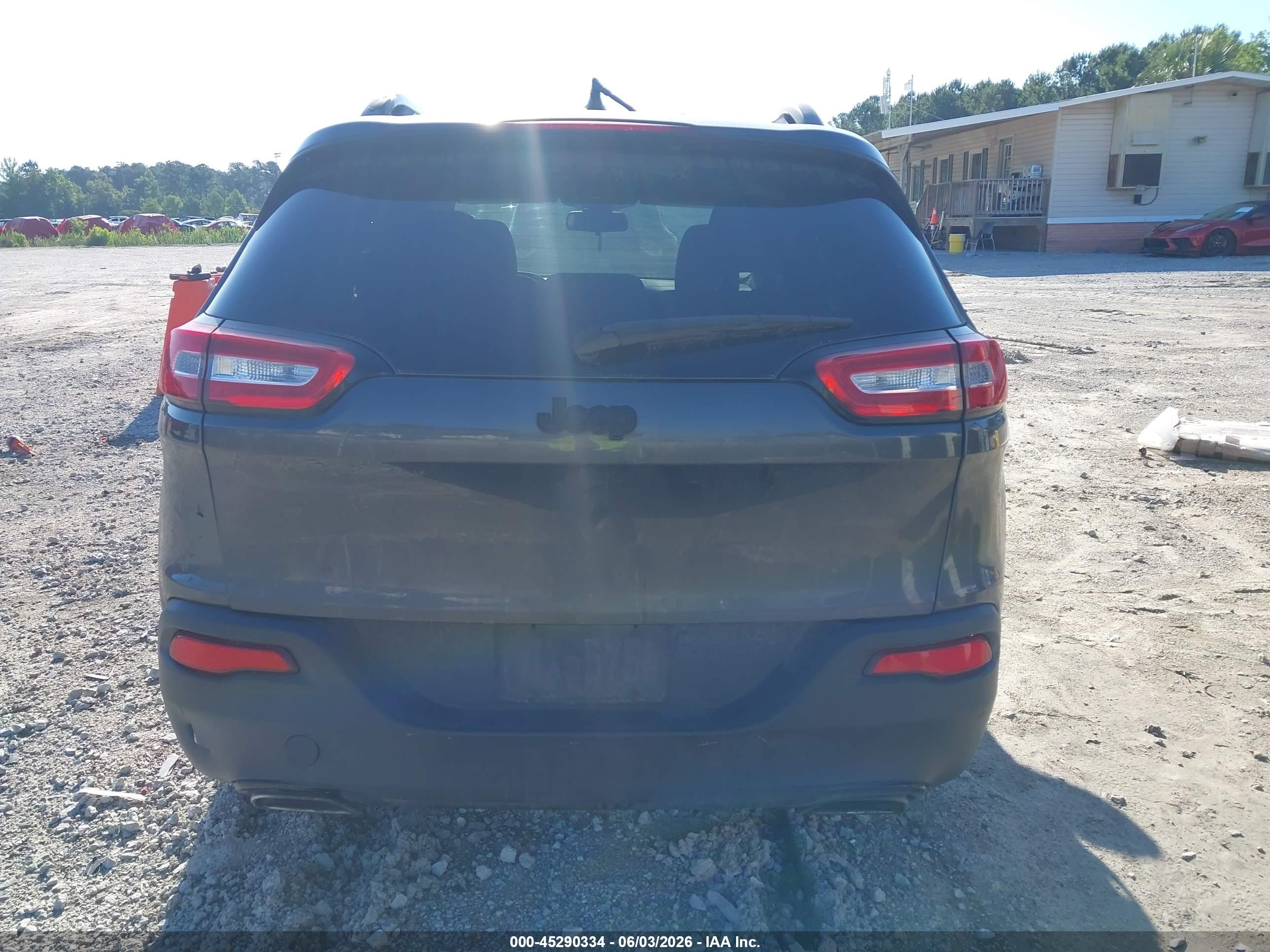 2017 Jeep Cherokee Altitude Fwd Серый vin: 1C4PJLAS8HW548110