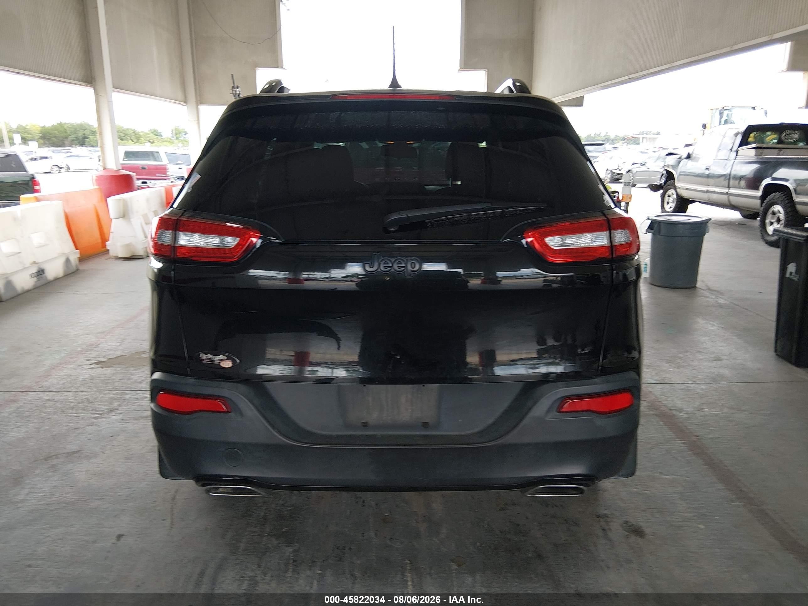 2017 Jeep Cherokee Altitude Black vin: 1C4PJLAS9HW650628