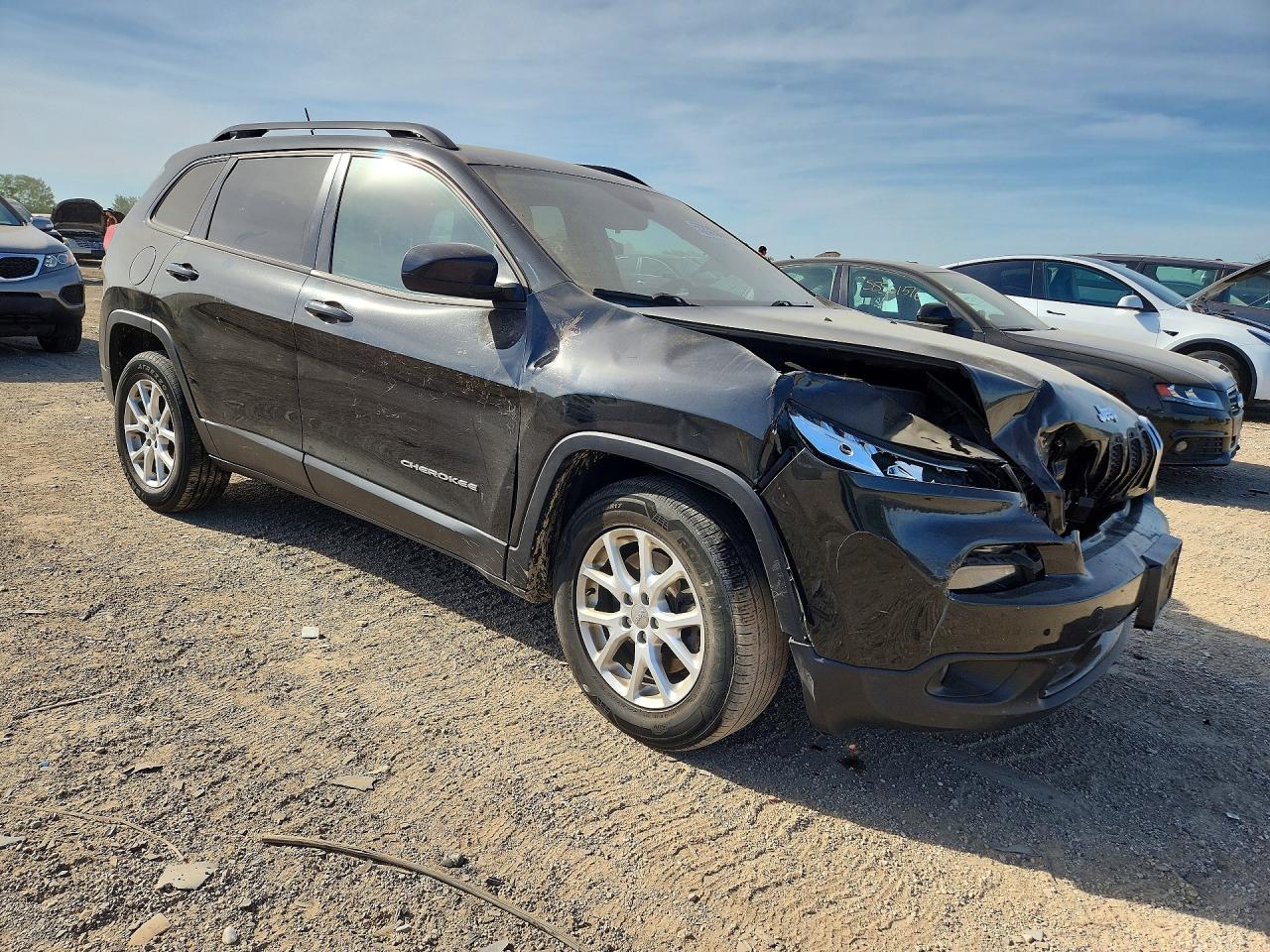 2014 Jeep Cherokee Latitude Charcoal vin: 1C4PJLCB0EW322068