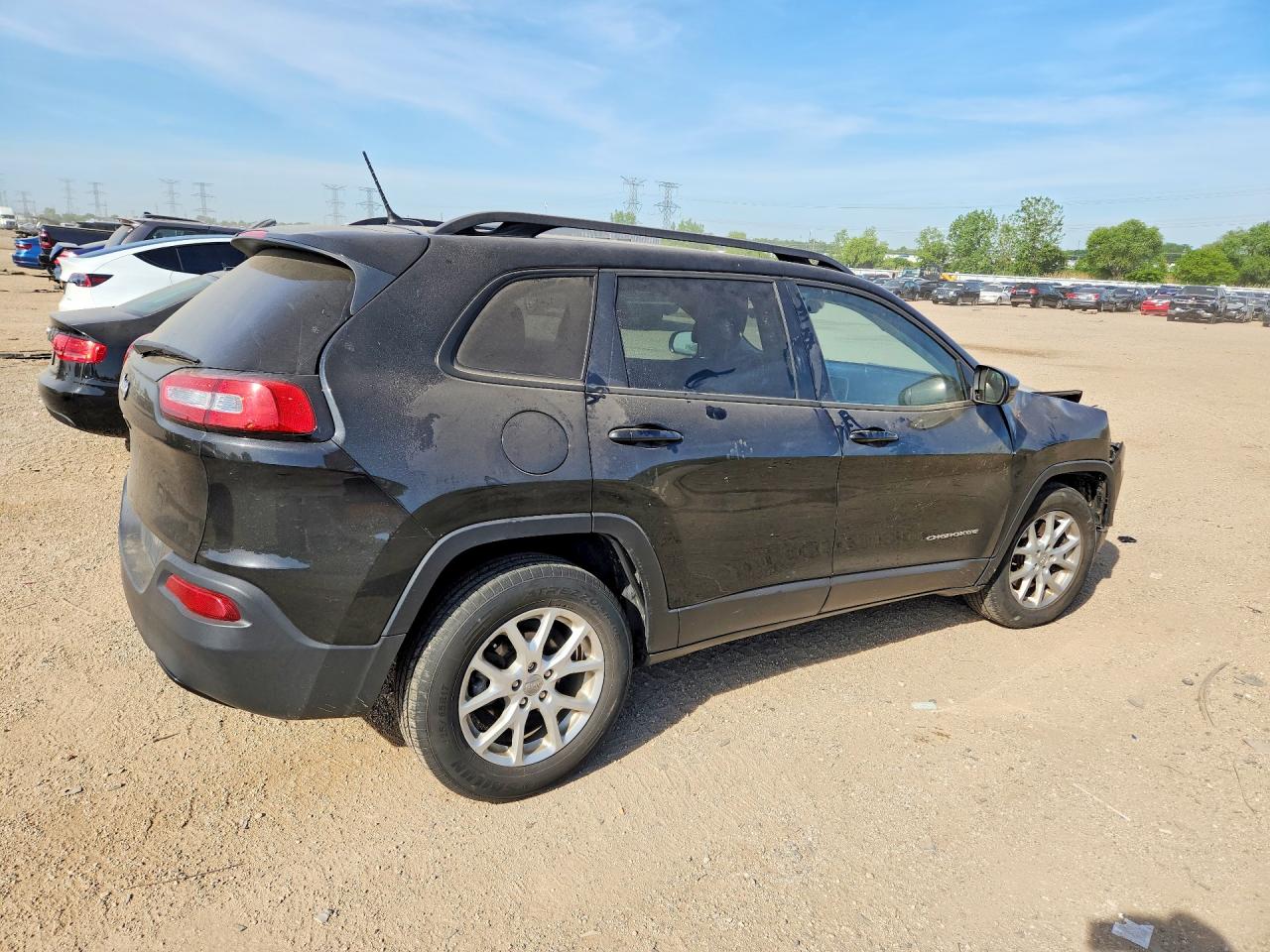 2014 Jeep Cherokee Latitude Charcoal vin: 1C4PJLCB0EW322068