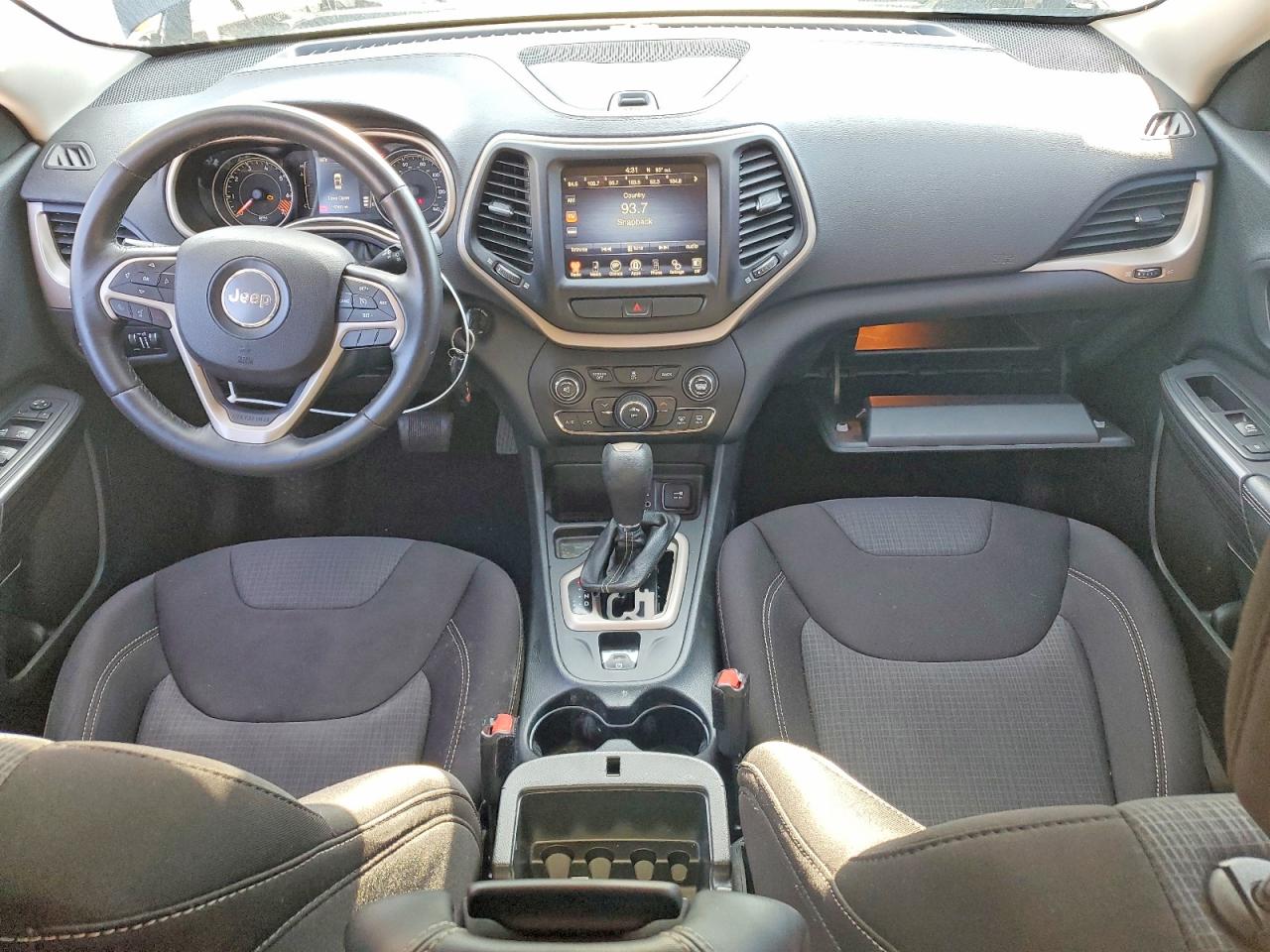 2015 Jeep Cherokee Latitude Charcoal vin: 1C4PJLCB0FW722701