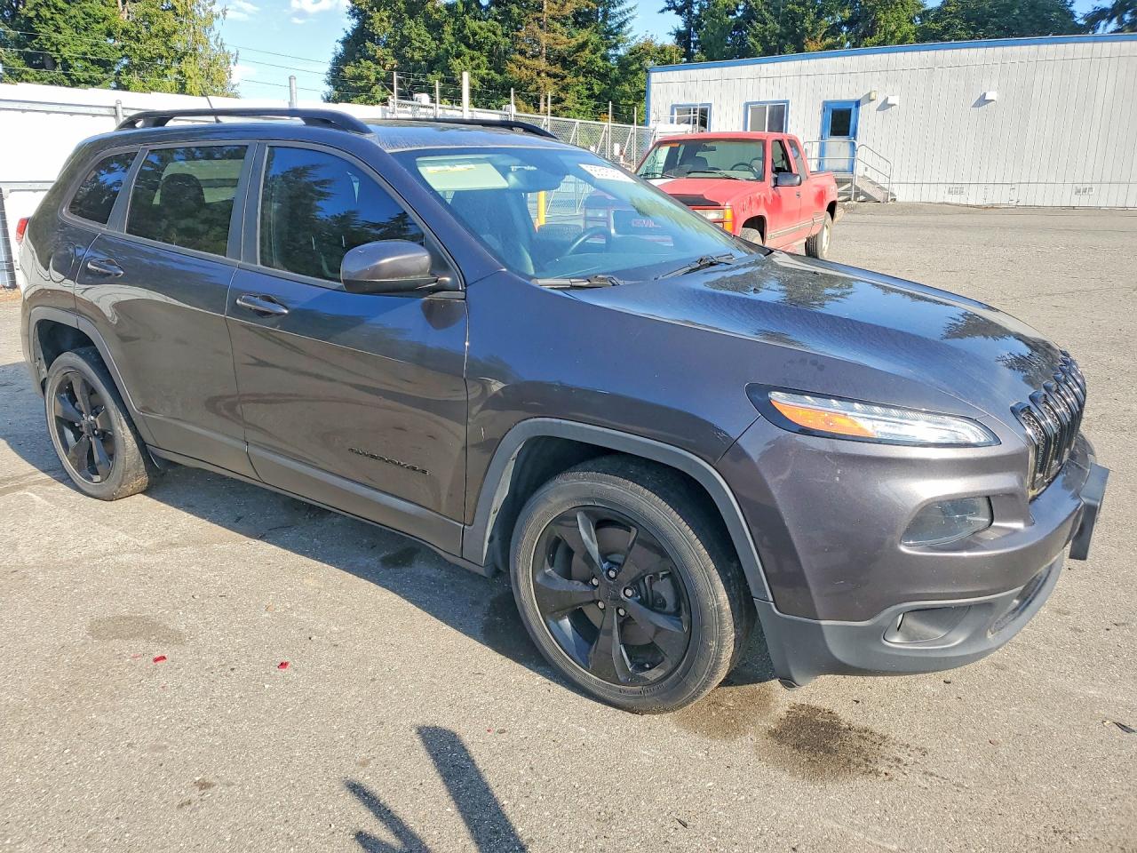 2015 Jeep Cherokee Latitude Charcoal vin: 1C4PJLCB0FW722701