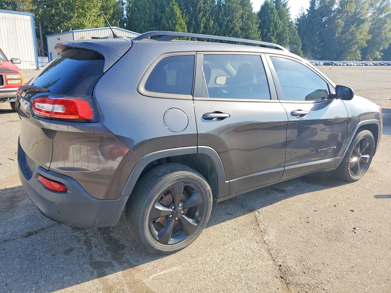 2015 Jeep Cherokee Latitude Charcoal vin: 1C4PJLCB0FW722701