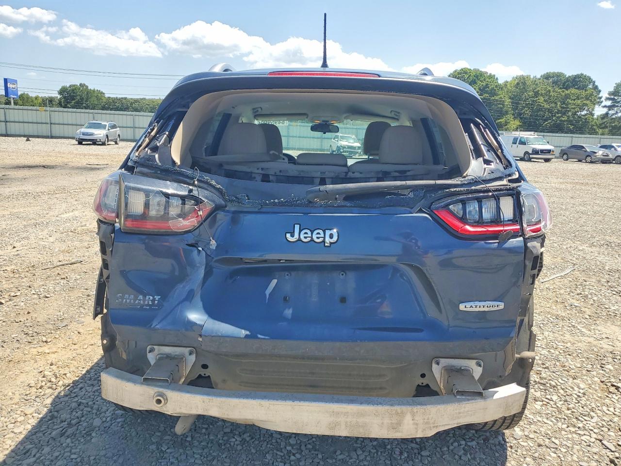 2020 Jeep Cherokee Latitude Blue vin: 1C4PJLCB0LD611105