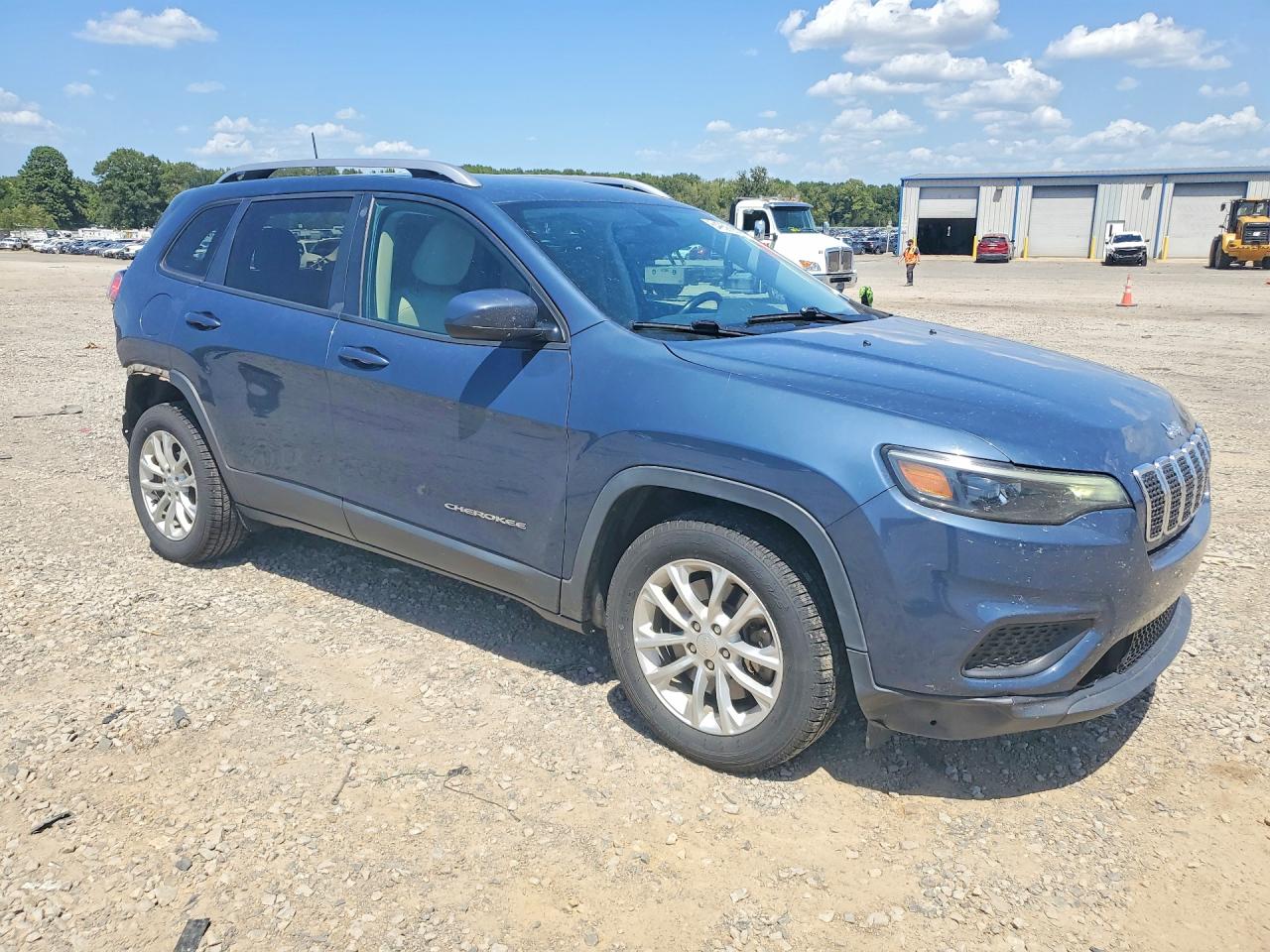 2020 Jeep Cherokee Latitude Blue vin: 1C4PJLCB0LD611105