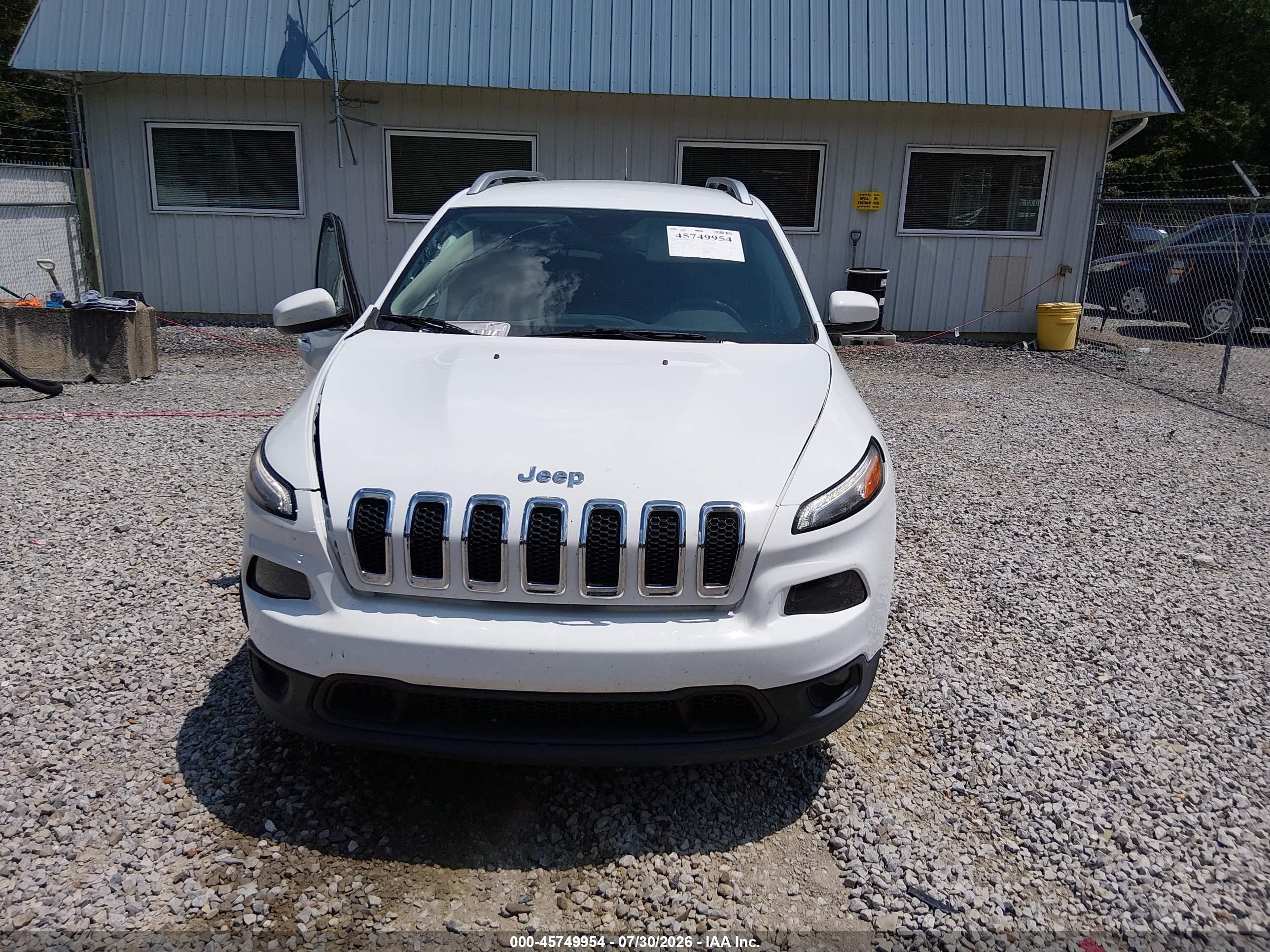 2015 Jeep Cherokee Latitude Black vin: 1C4PJLCB1FW694651