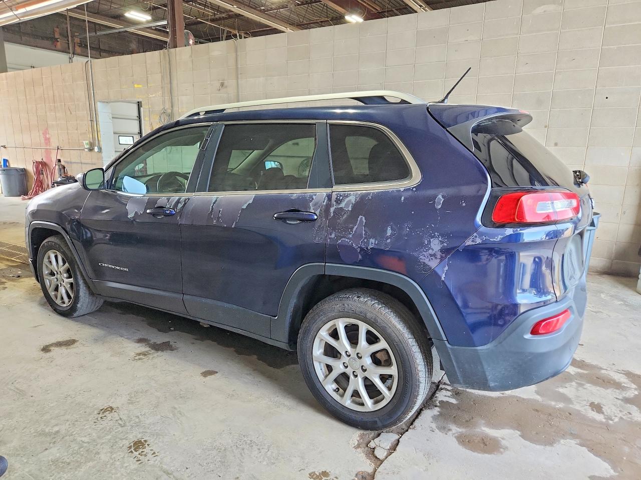 2015 Jeep Cherokee Latitude Blue vin: 1C4PJLCB1FW759806