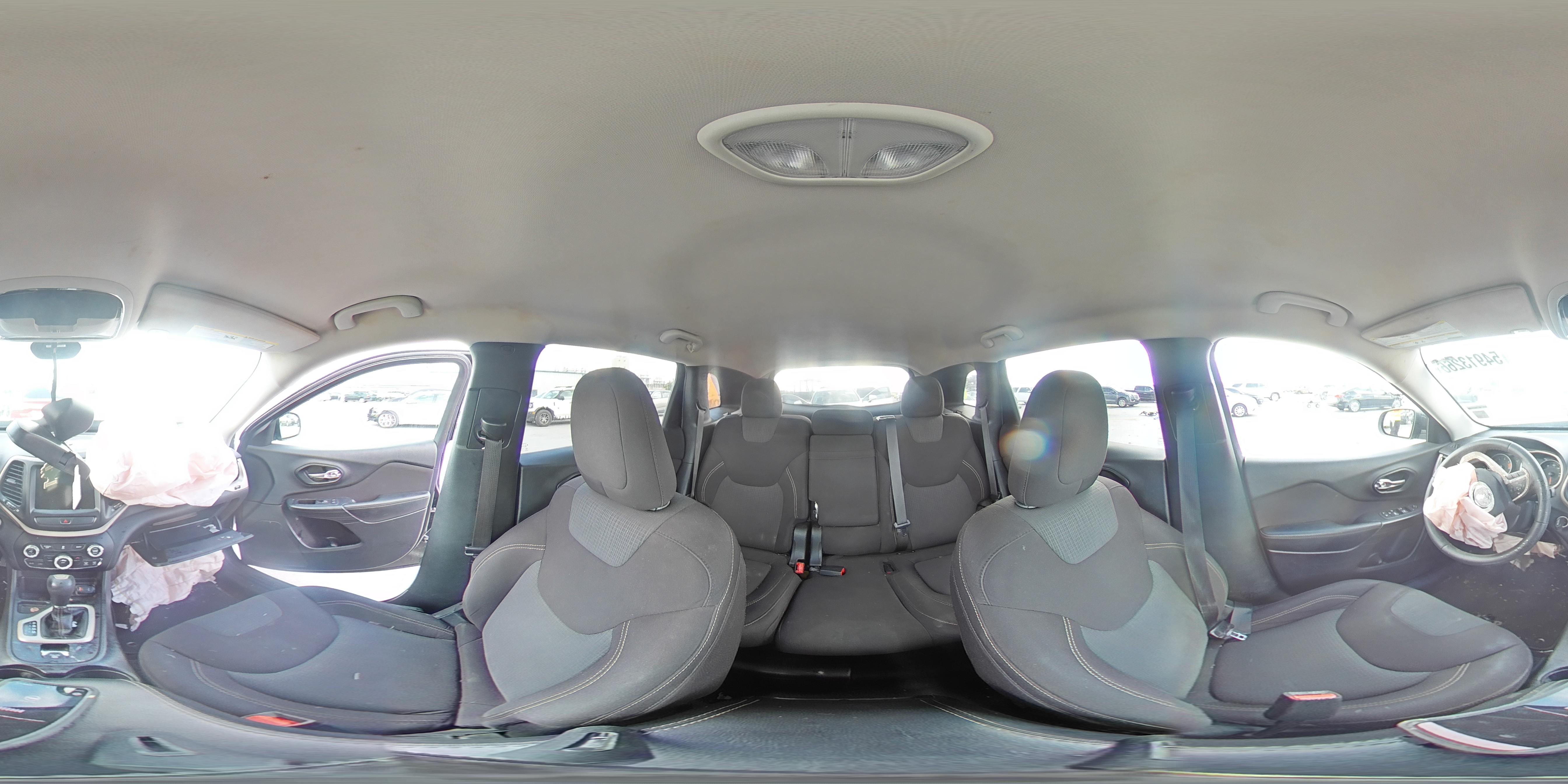 2017 Jeep Cherokee Latitude Черный vin: 1C4PJLCB1HW560466