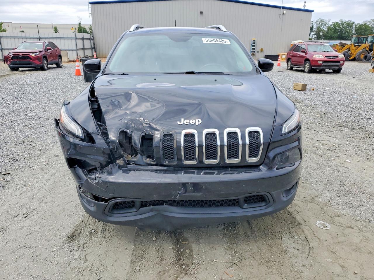 2014 Jeep Cherokee Latitude Black vin: 1C4PJLCB2EW126827