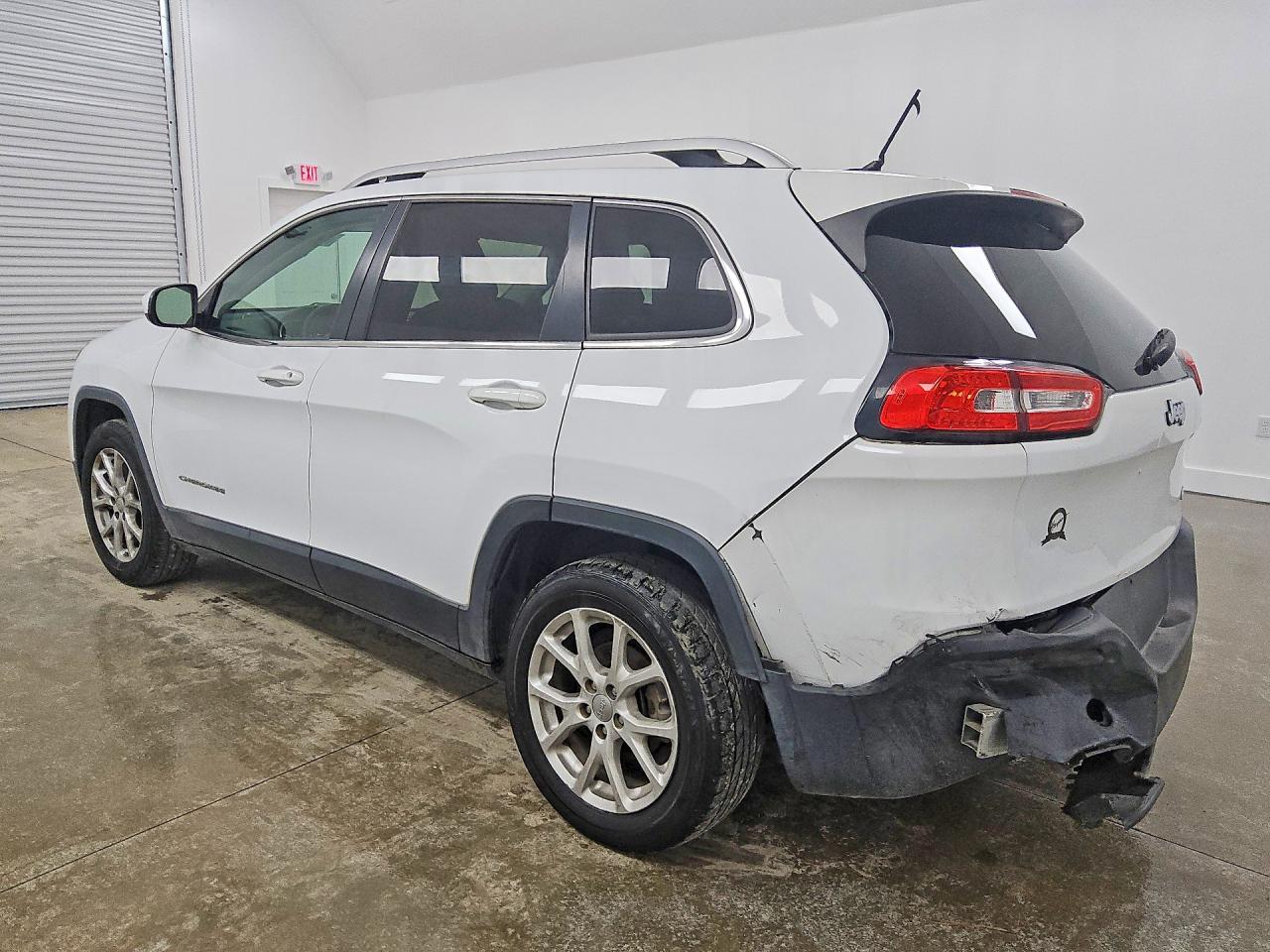 2014 Jeep Cherokee Latitude Белый vin: 1C4PJLCB2EW181455