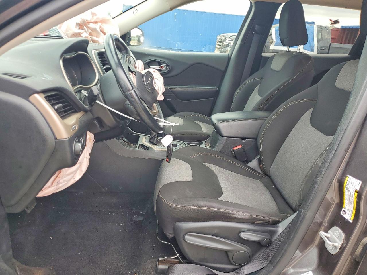 2014 Jeep Cherokee Latitude Серый vin: 1C4PJLCB3EW162929
