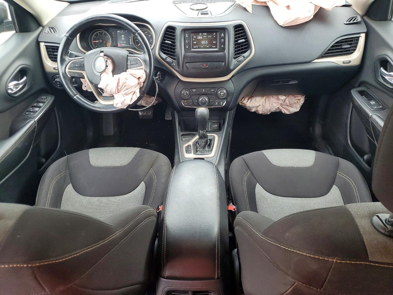 2014 Jeep Cherokee Latitude Серый vin: 1C4PJLCB3EW162929