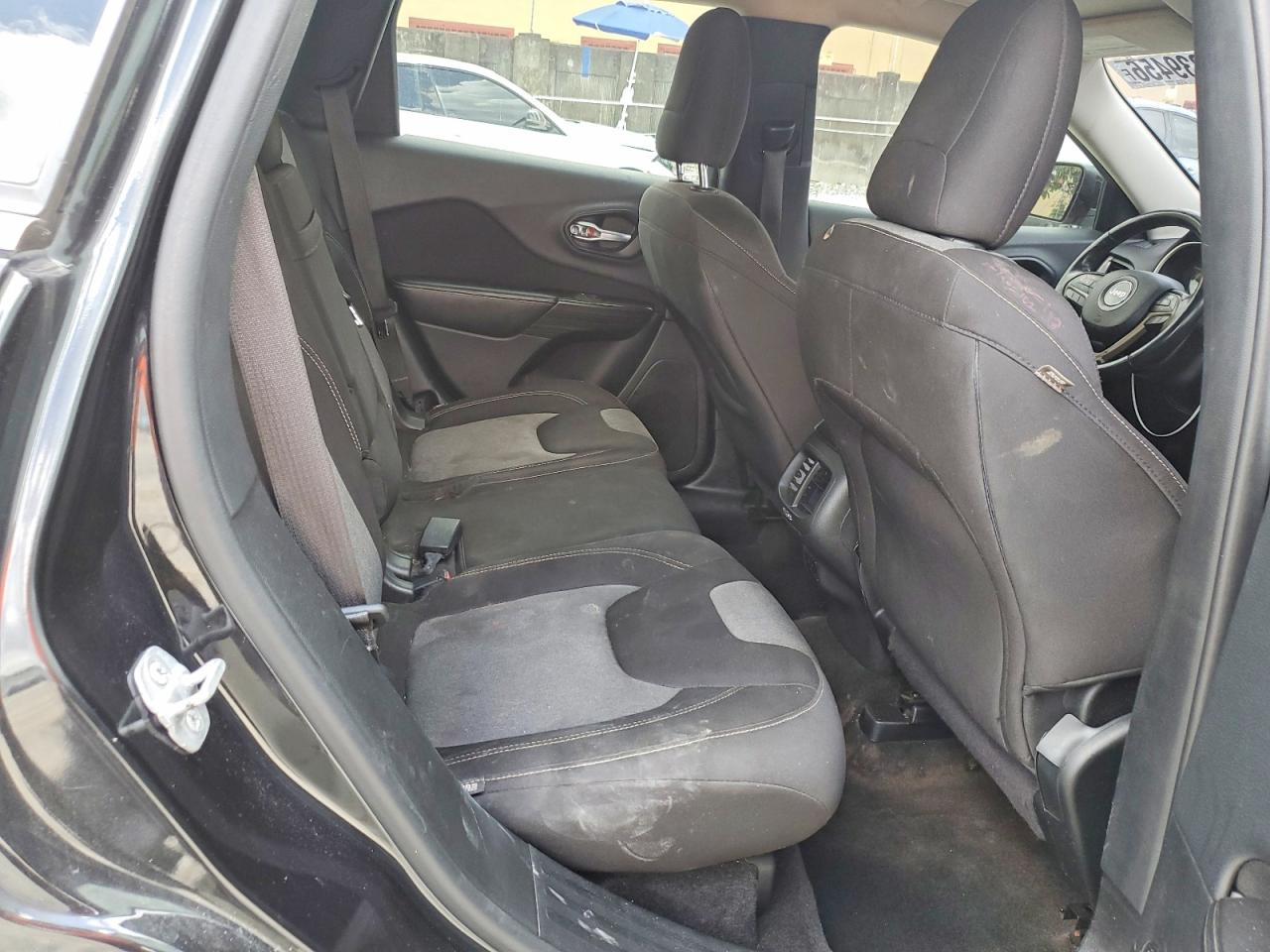2014 Jeep Cherokee Latitude Black vin: 1C4PJLCB3EW312103