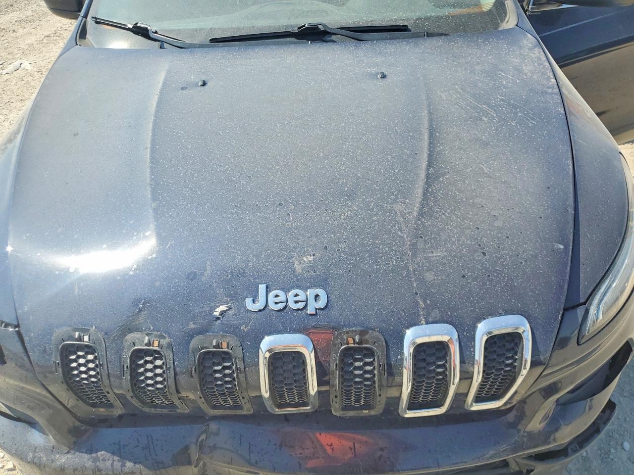 2015 Jeep Cherokee Latitude Синий vin: 1C4PJLCB3FW706587